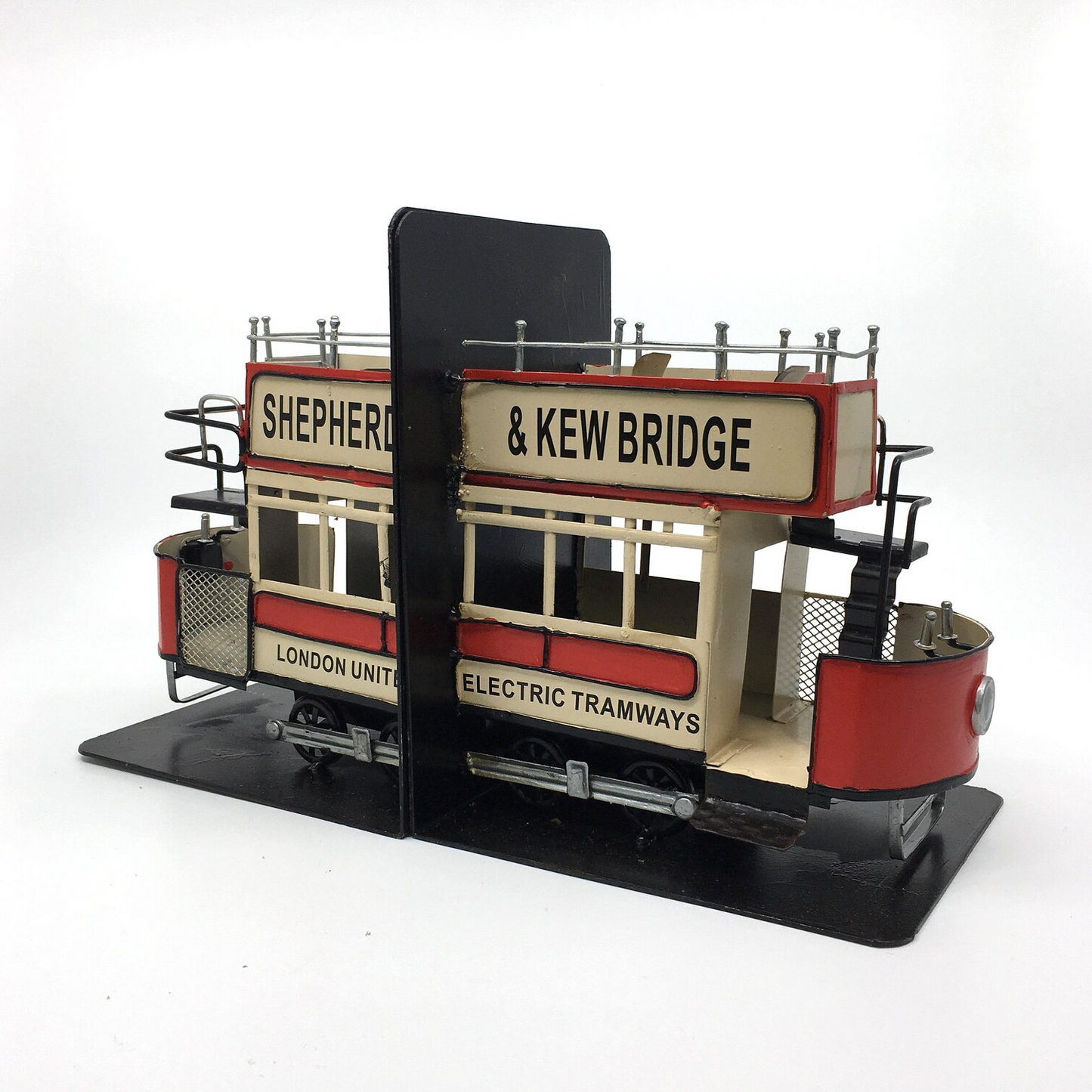 Book Holder with London Nostalgic Tram Figure