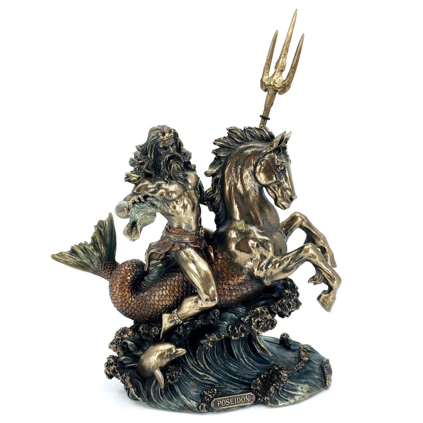 Lord of the Seas Mythological God Poseidon Figurine