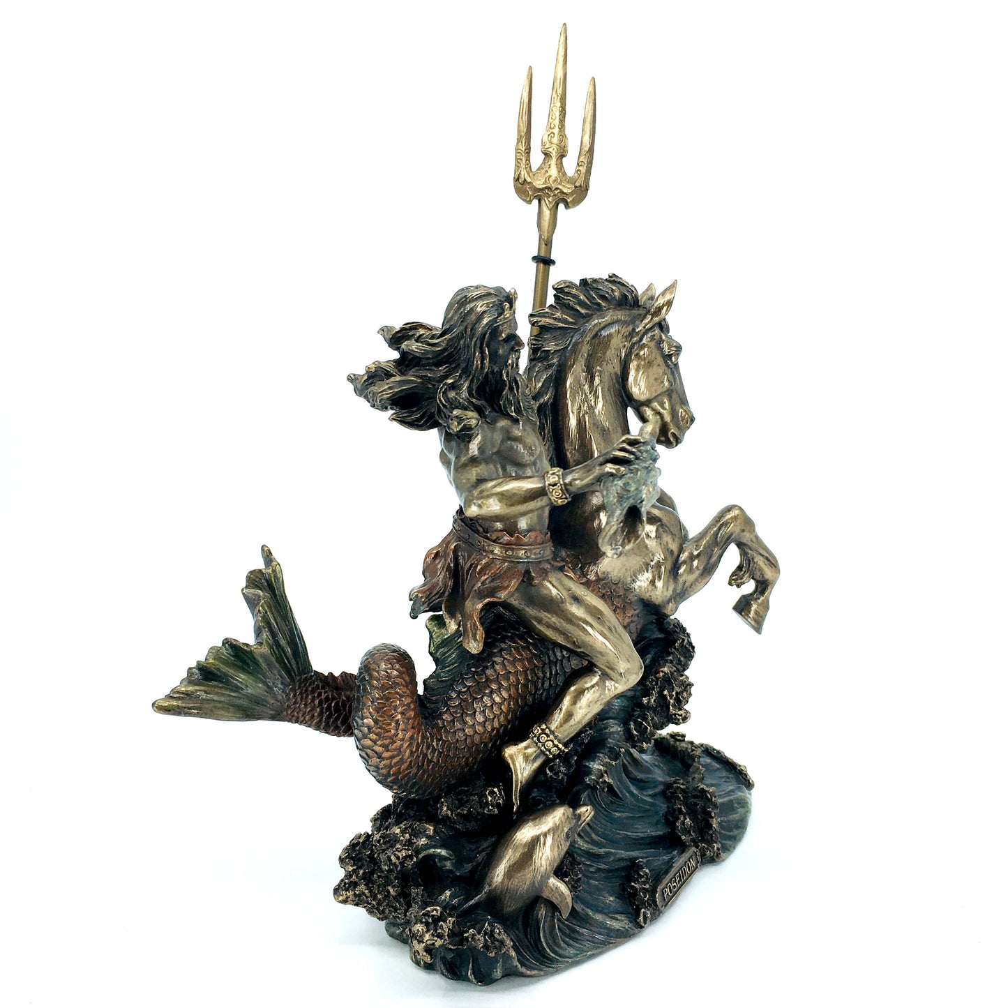 Lord of the Seas Mythological God Poseidon Figurine