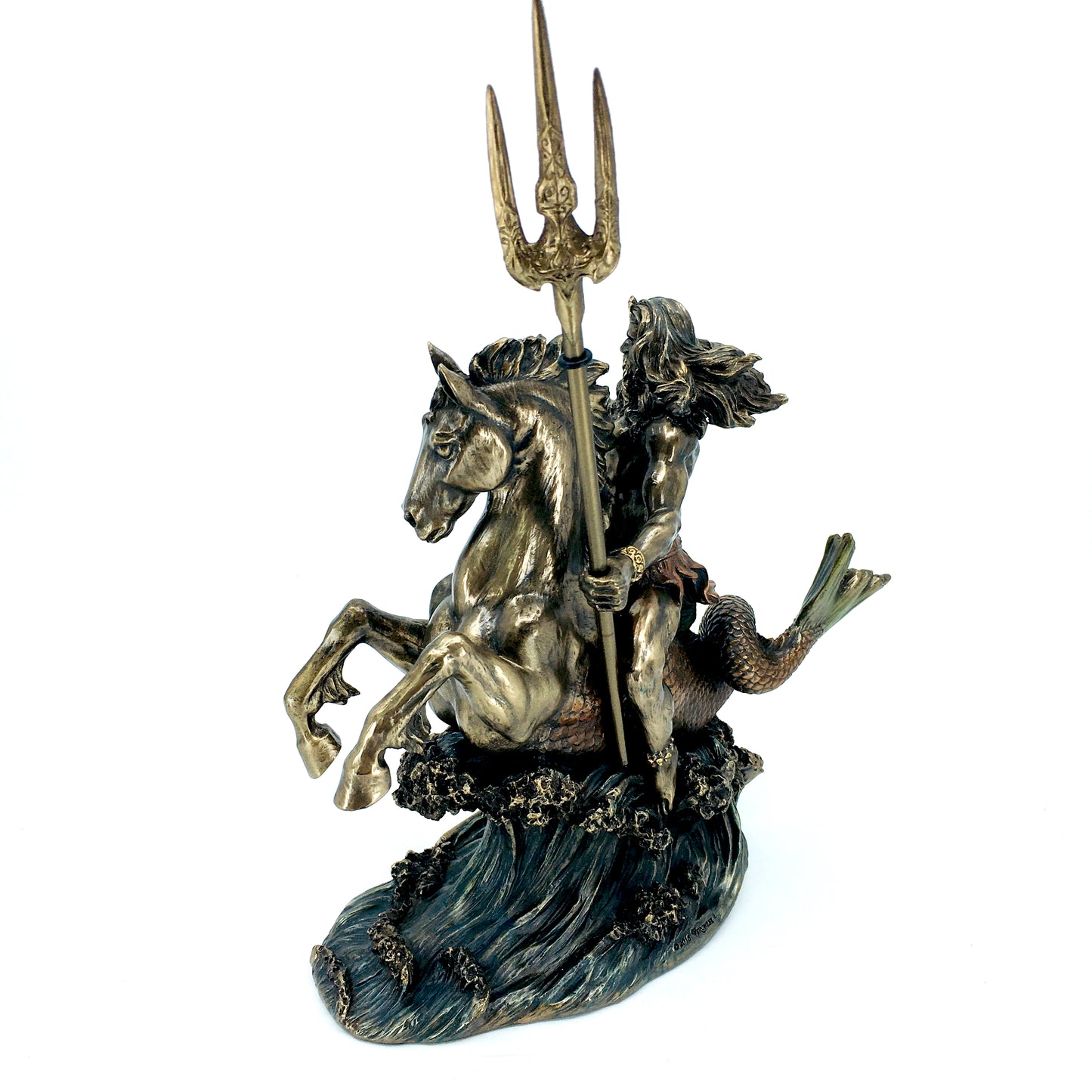 Lord of the Seas Mythological God Poseidon Figurine