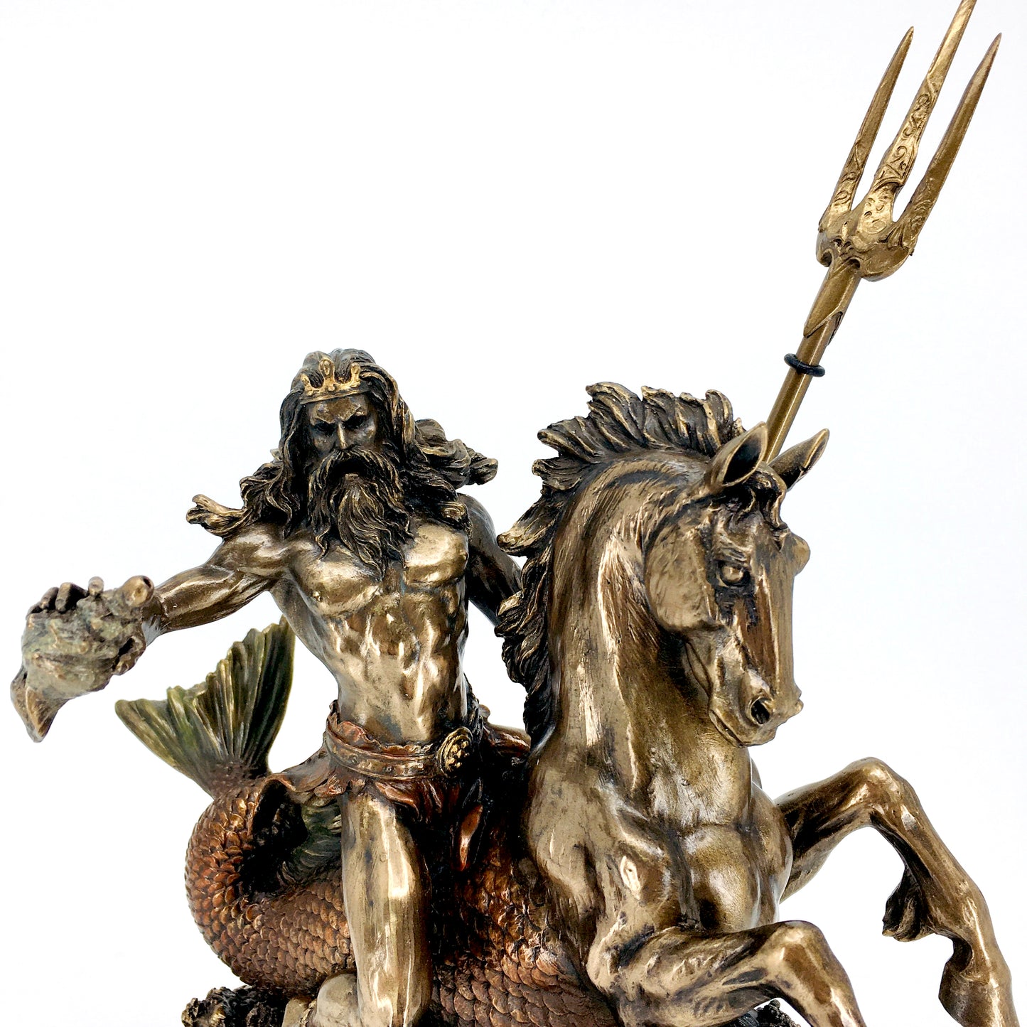 Lord of the Seas Mythological God Poseidon Figurine