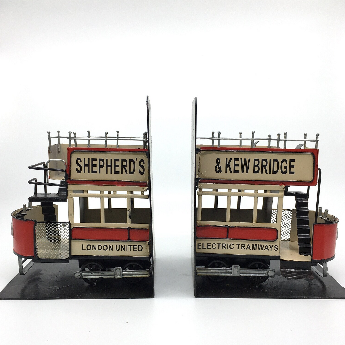 Book Holder with London Nostalgic Tram Figure
