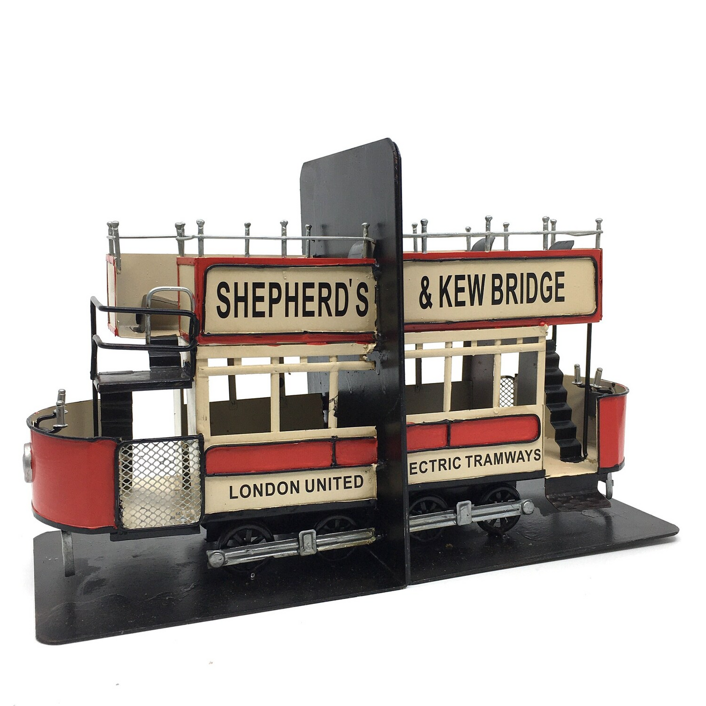 Book Holder with London Nostalgic Tram Figure