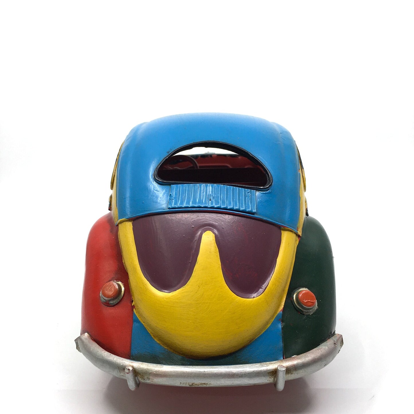 1934 Model VW Metal Klasik Gökkuşağı Vosvos Nostaljik Dekoratif Araba