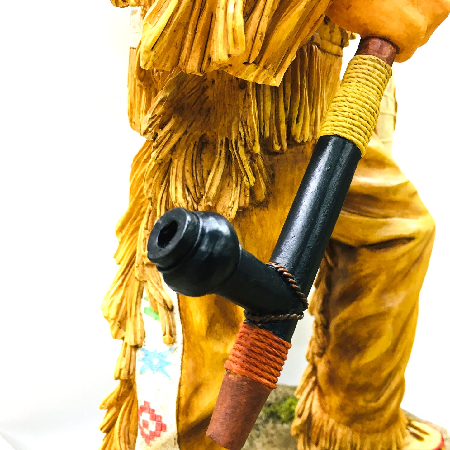 Large Size Colorful Native American Native American Chief Statue