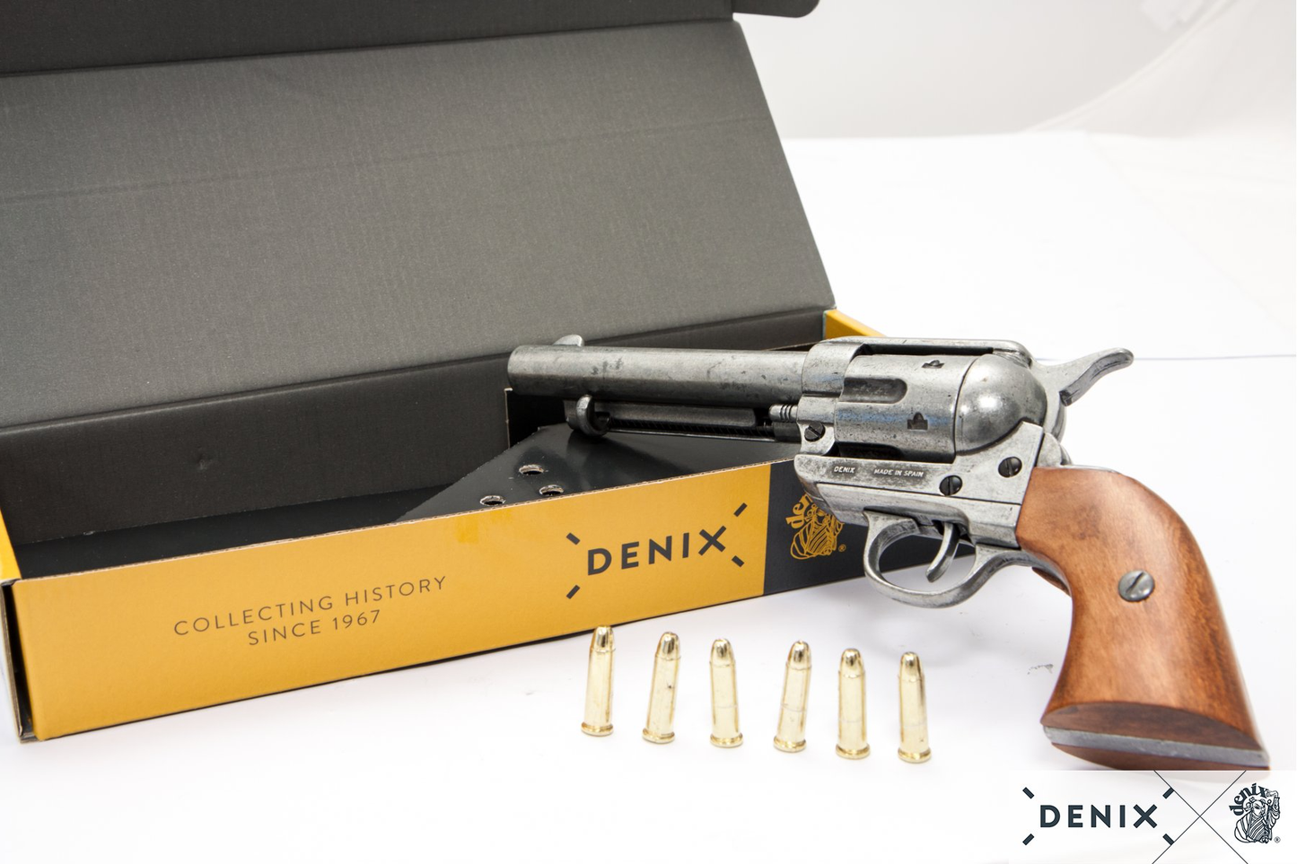 Denix Peacemaker 5½" 6 Mermili Replika Tabanca - ABD 1873