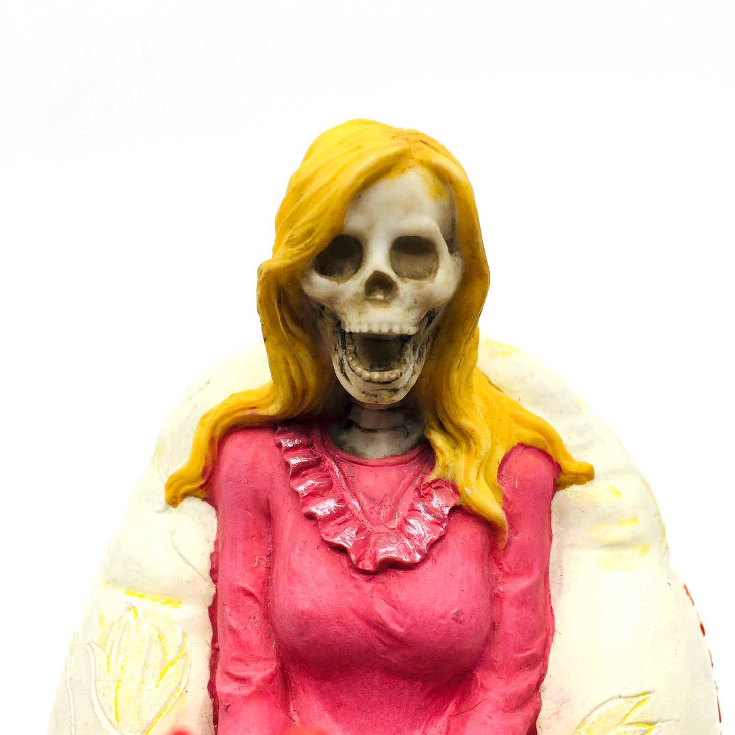 Spinster Flirting Blonde Aunt Figurine