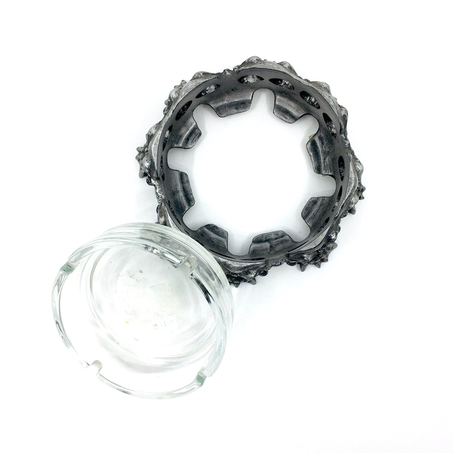 Kurukafa Figürlü Dekoratif Kül Tablası