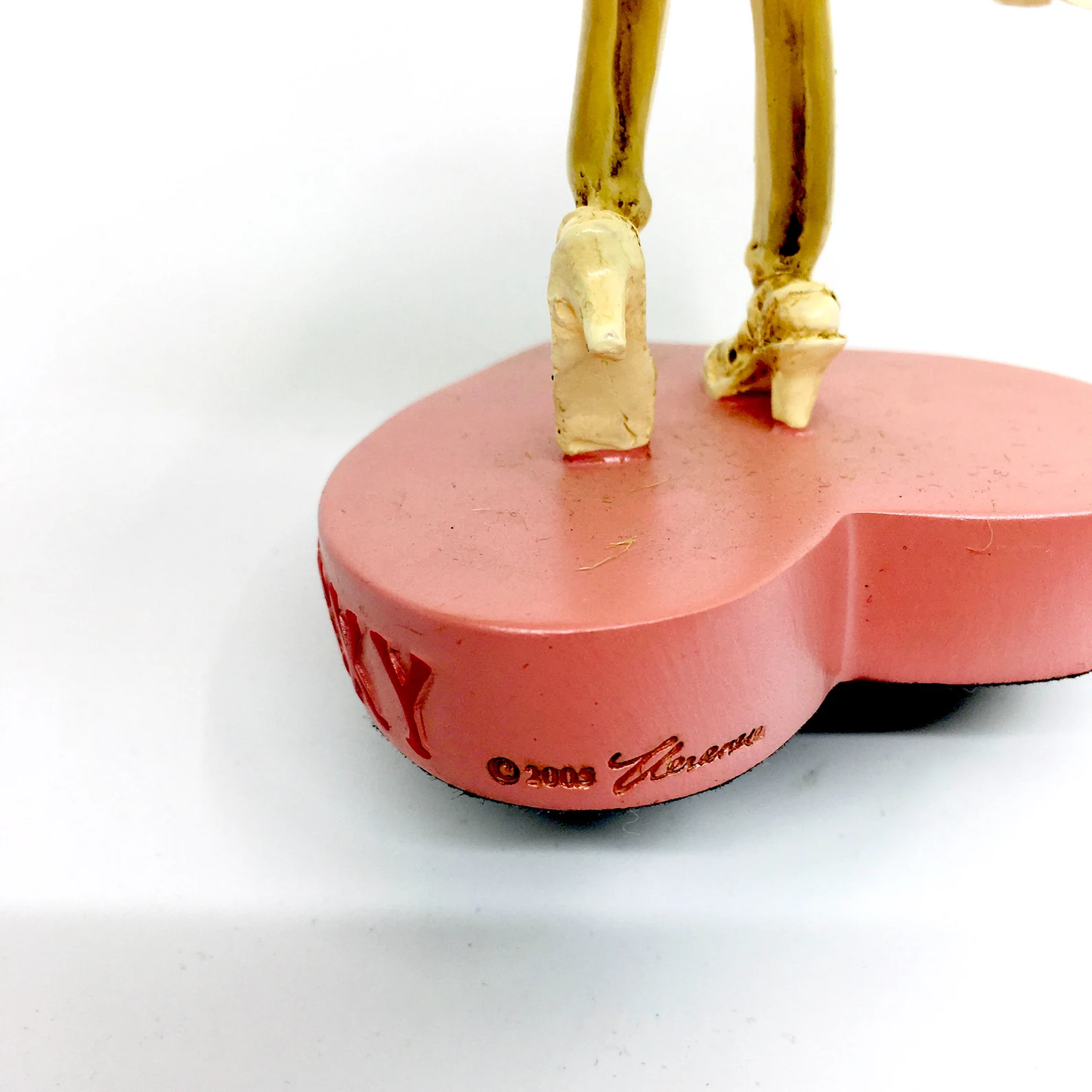 Marilyn Monroe Eğlenceli Koleksiyonluk İskelet Biblo