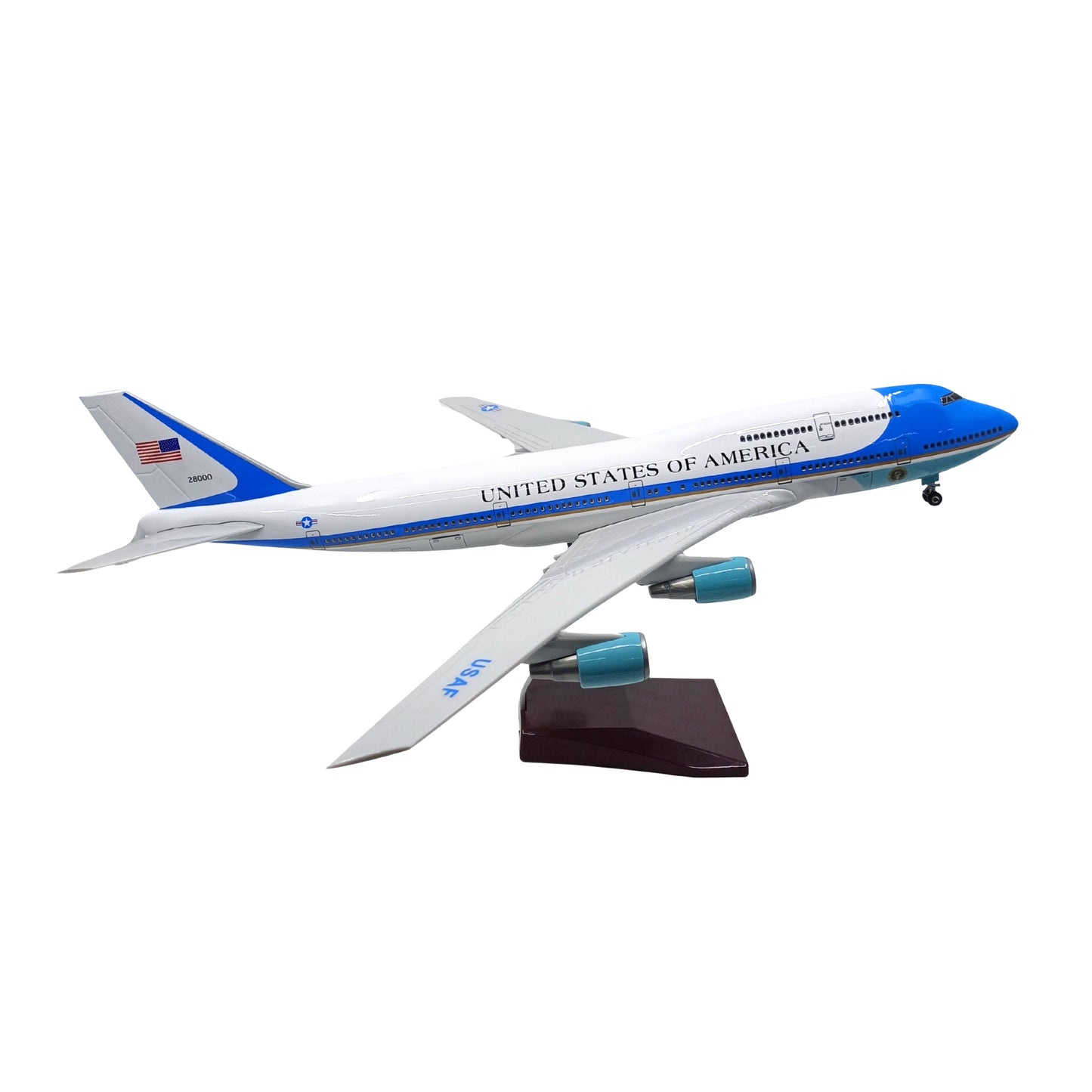 Boeing 747 U.S.A Air Force One Model Maket Uçak (47 cm)