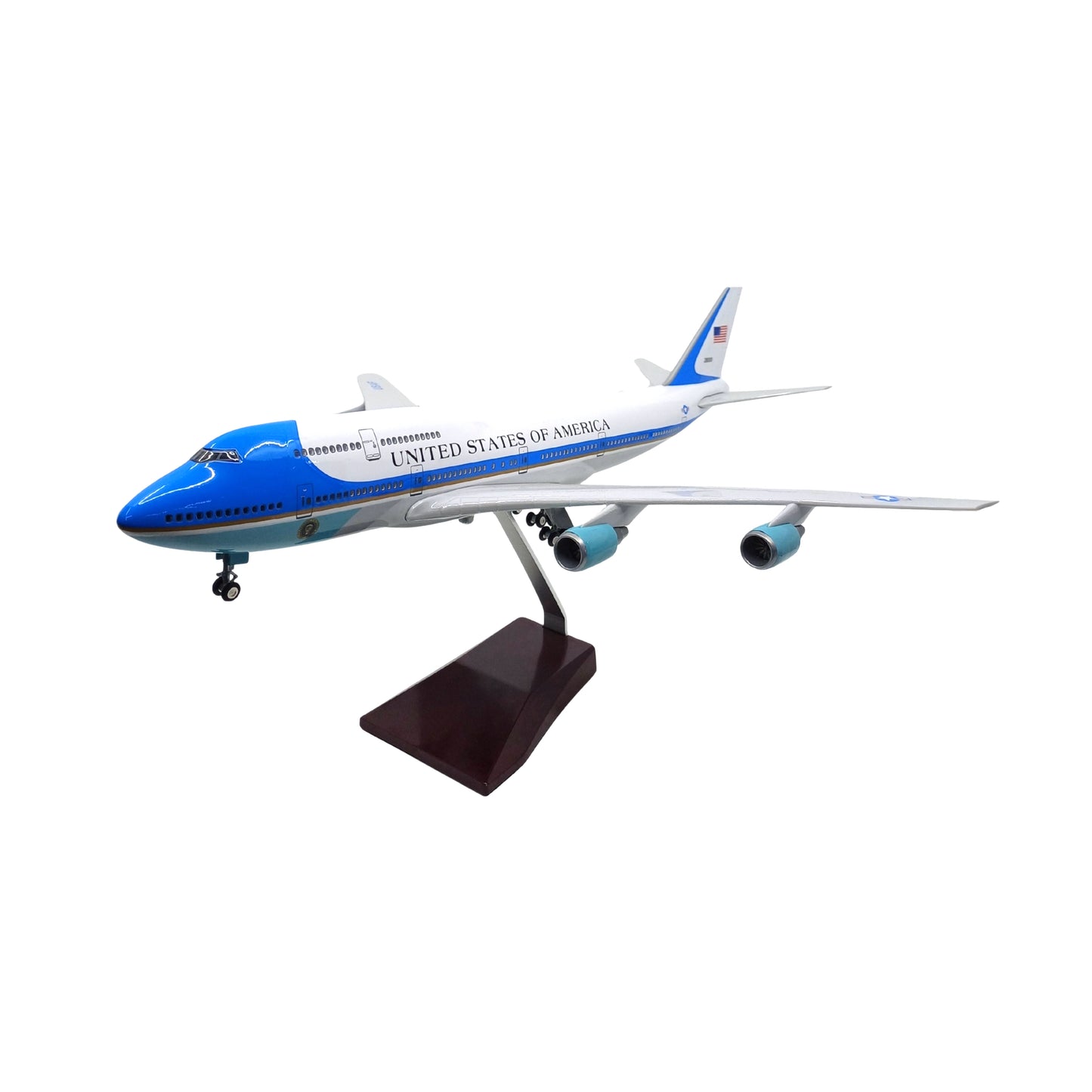 Boeing 747 U.S.A Air Force One Model Maket Uçak (47 cm)