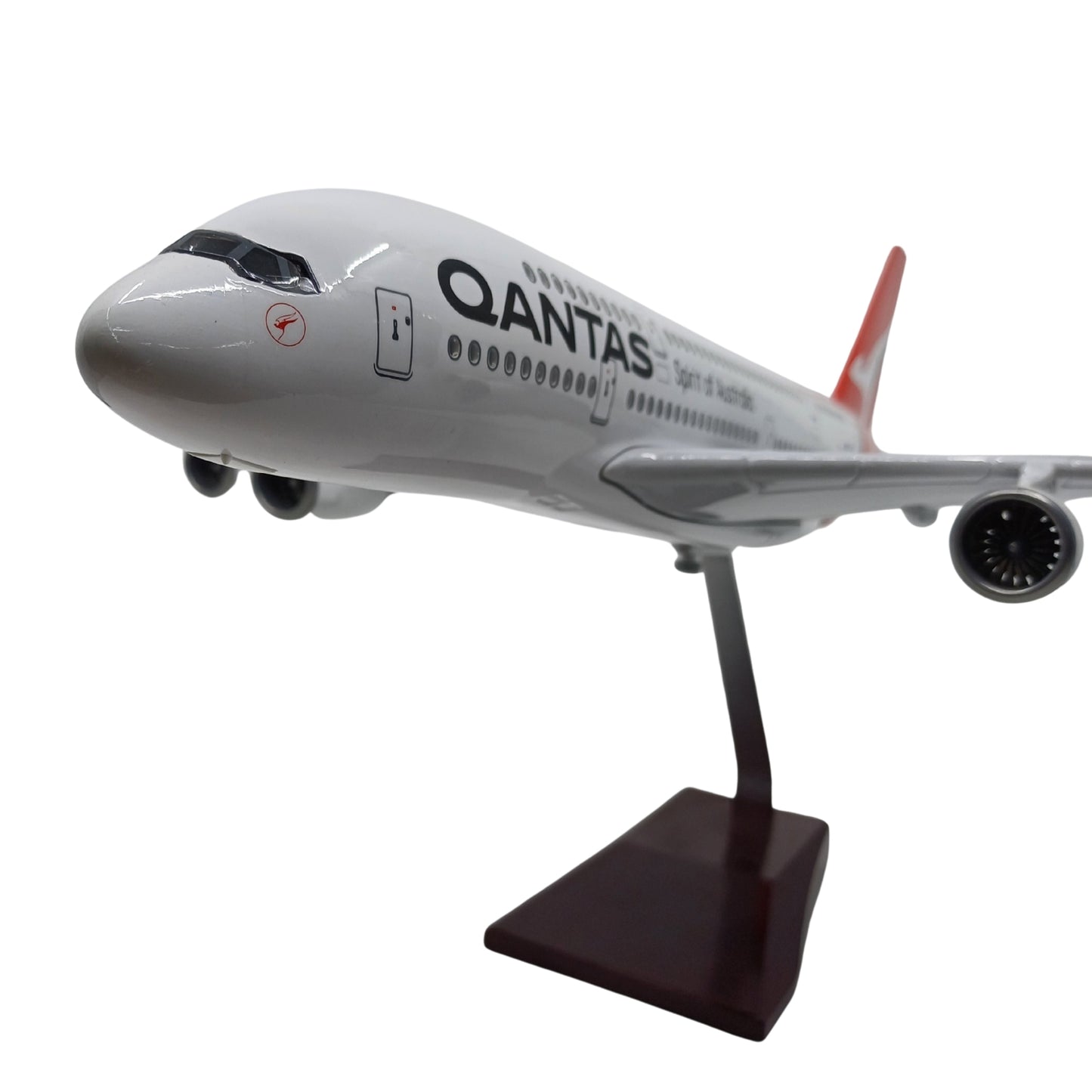 Airbus A380 Qantas Model Maket Uçak 1/162 Ölçekli (45 cm)