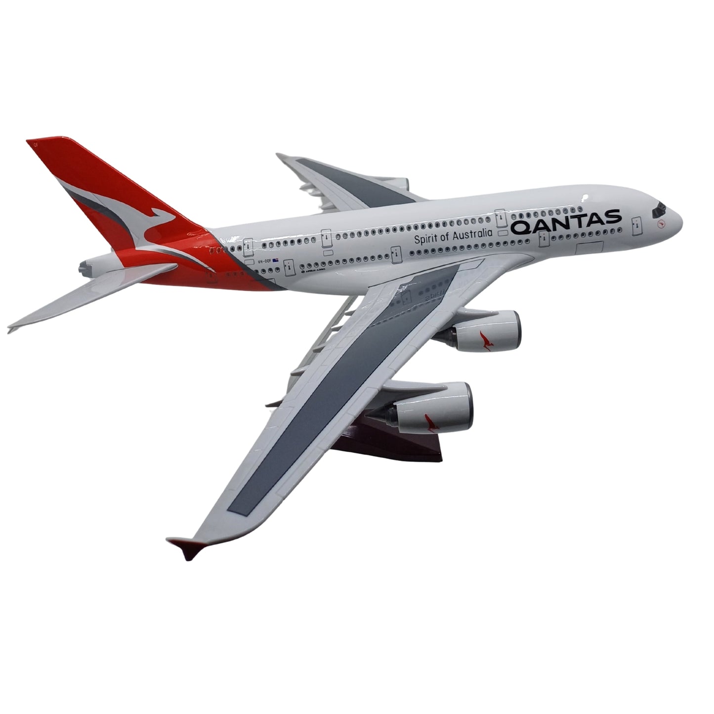 Airbus A380 Qantas Model Maket Uçak 1/162 Ölçekli (45 cm)
