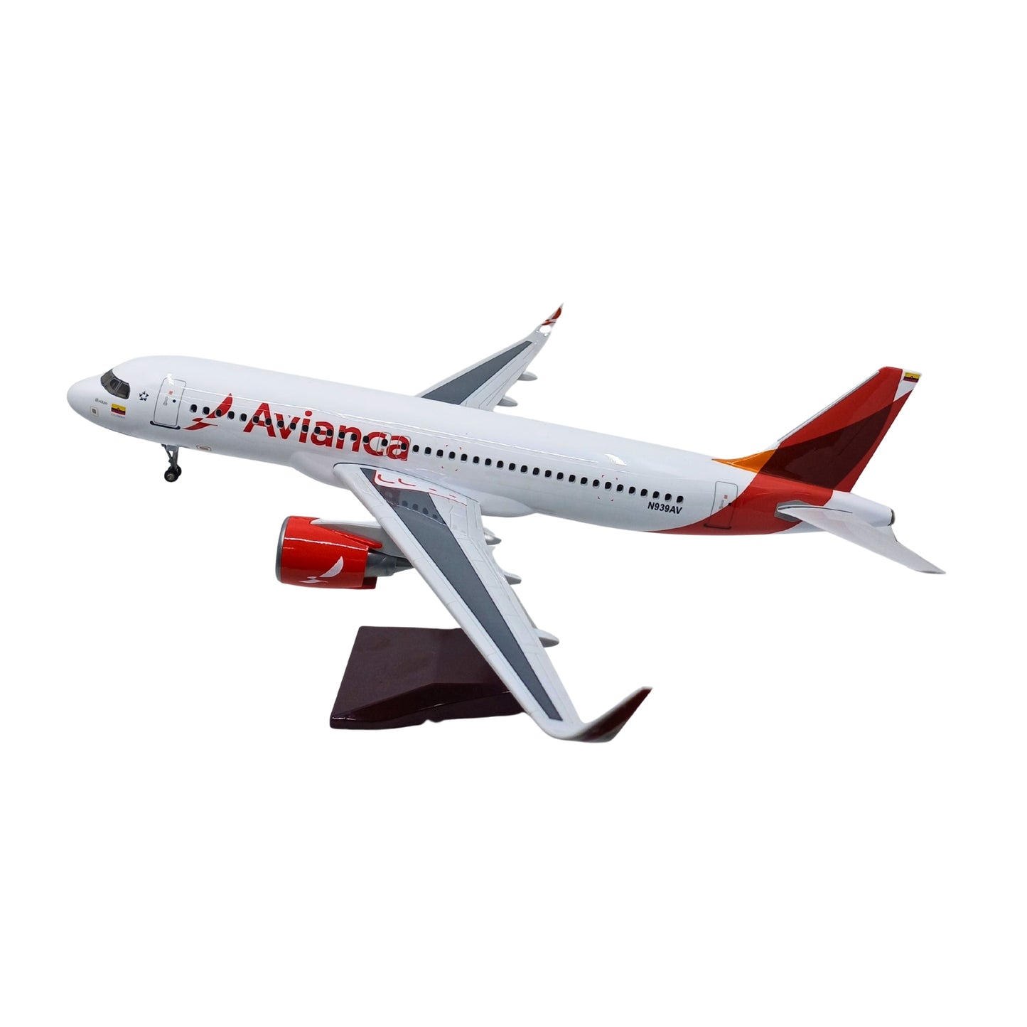 Airbus A320 Model Maket Uçak Neo Avianca 1/80 Ölçekli