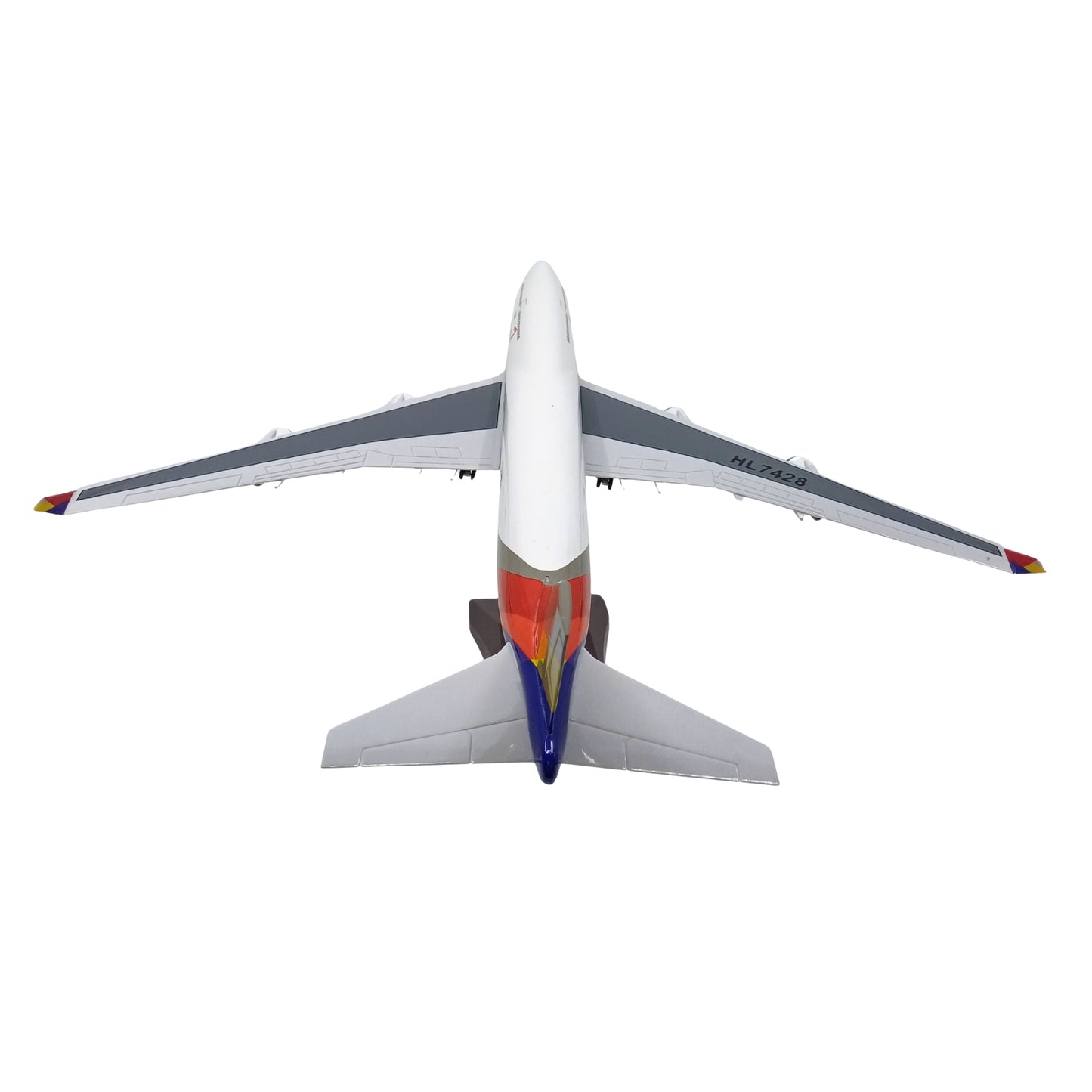 Boeing 747-400 Asiana Airlines Model Maket Uçak 1/160 Ölçekli (47 cm)