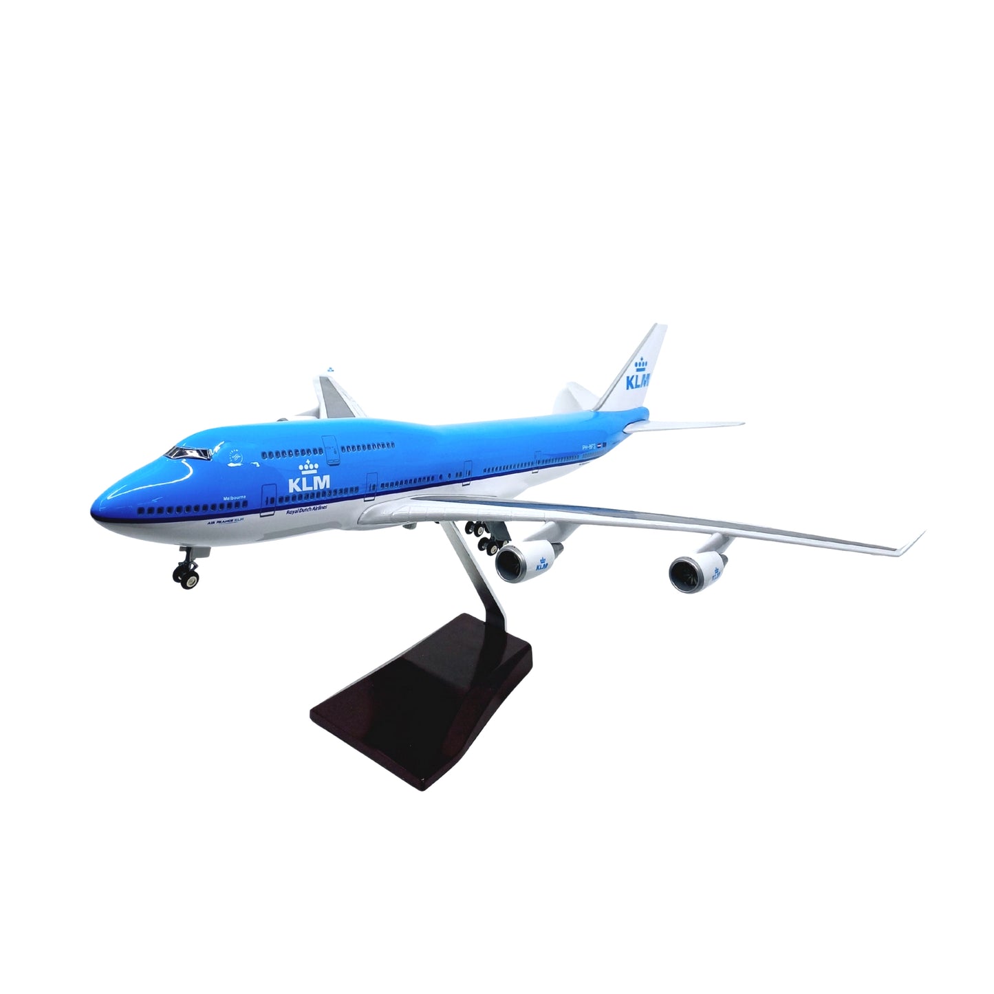 Boeing 747 KLM Royal Dutch Airlines Model Maket Uçak 1/160 Ölçekli (47 cm)