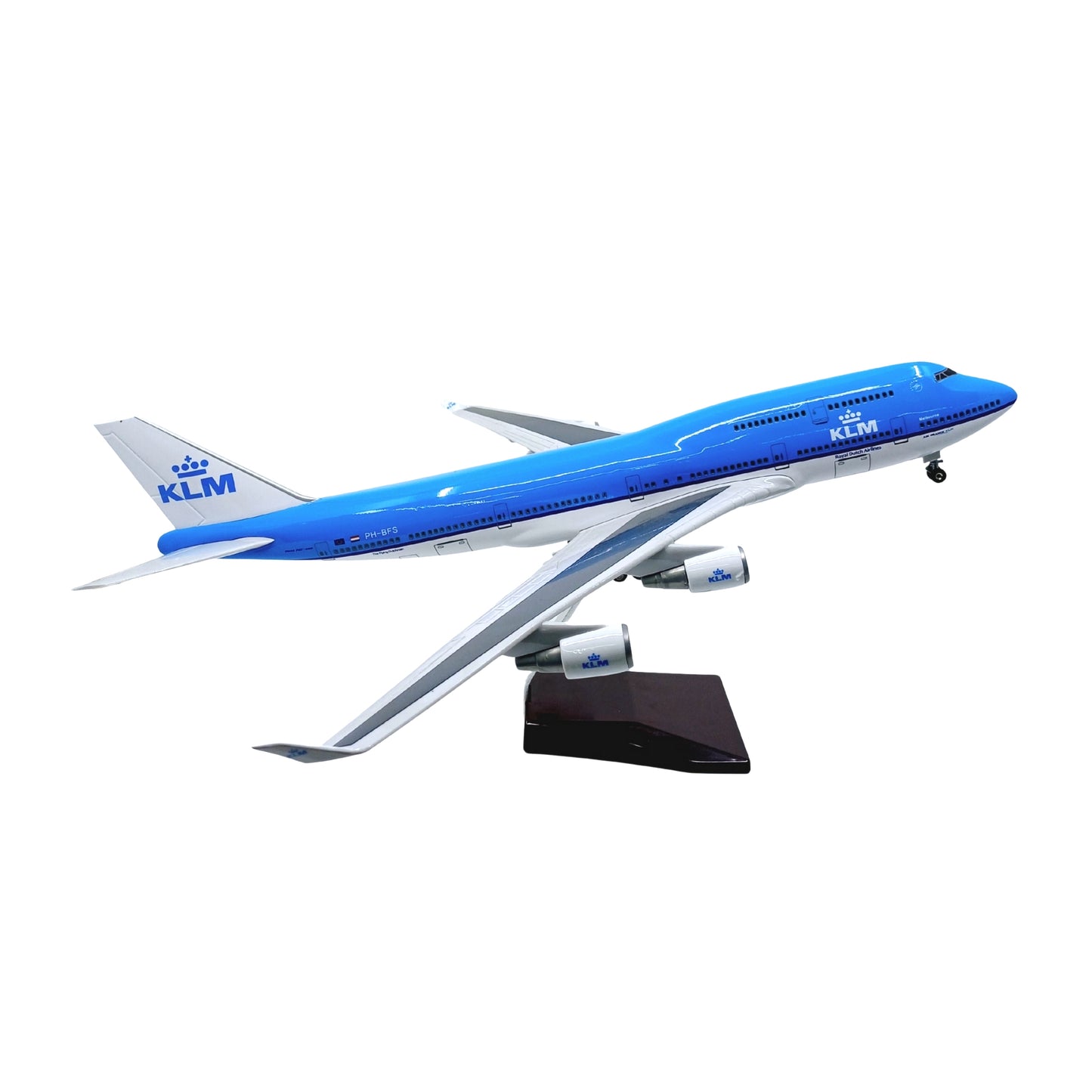 Boeing 747 KLM Royal Dutch Airlines Model Maket Uçak 1/160 Ölçekli (47 cm)