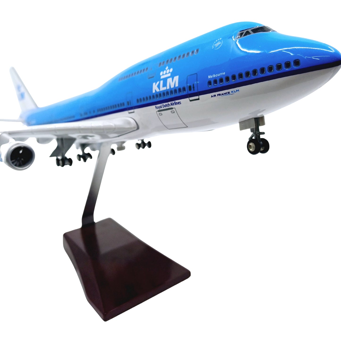 Boeing 747 KLM Royal Dutch Airlines Model Maket Uçak 1/160 Ölçekli (47 cm)