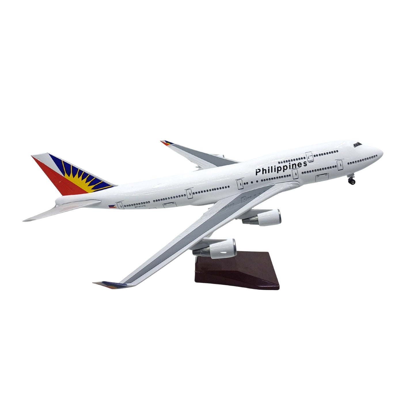 Boeing 747-400 Philippines Airlines Model Maket Uçak 1/160 Ölçekli (47 cm)