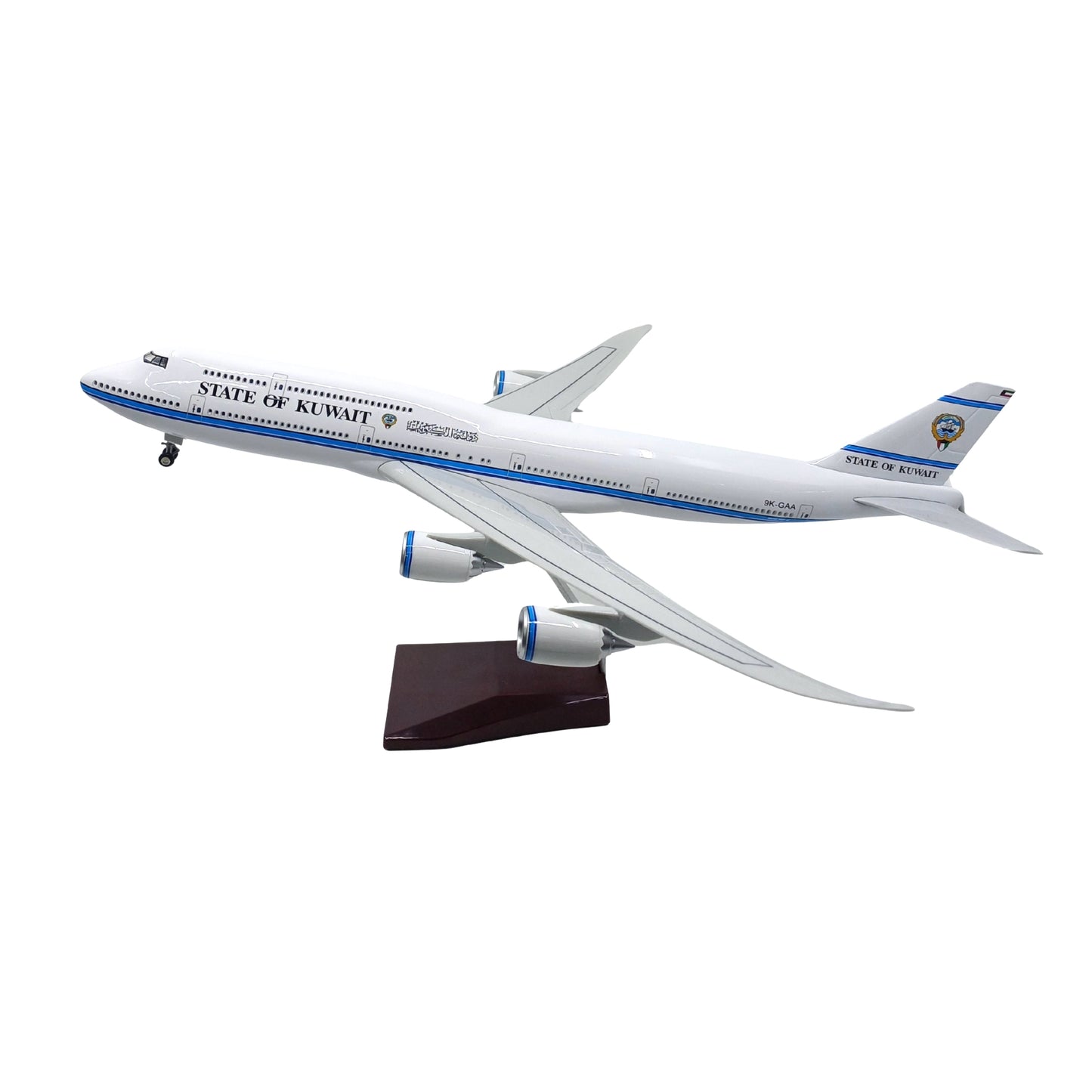 Boeing 747-8 State of Kuwait Model Maket Uçak (47 cm)