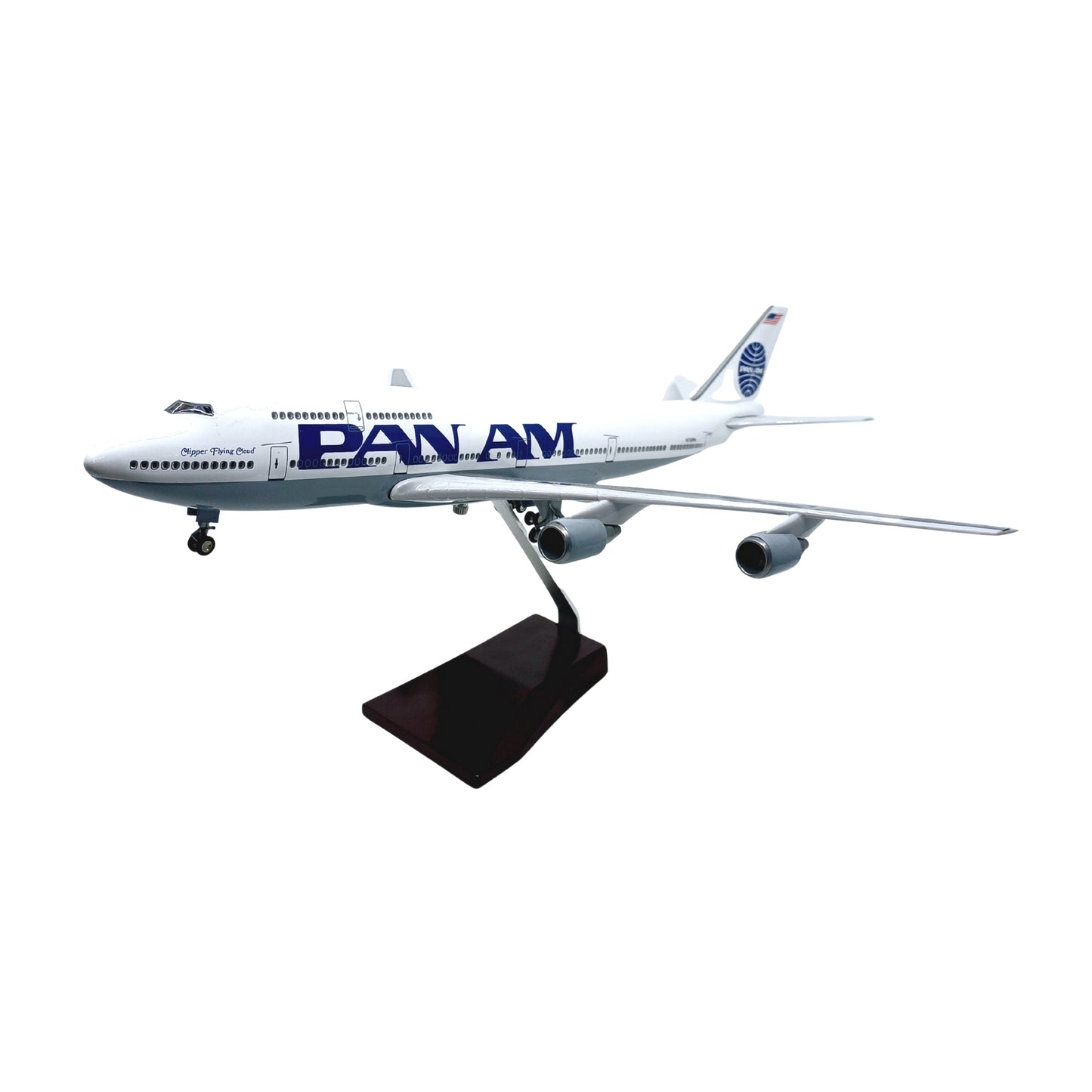 Boeing 747 Pan American Worlds Model Maket Uçak 1/160 Ölçekli (47 cm)