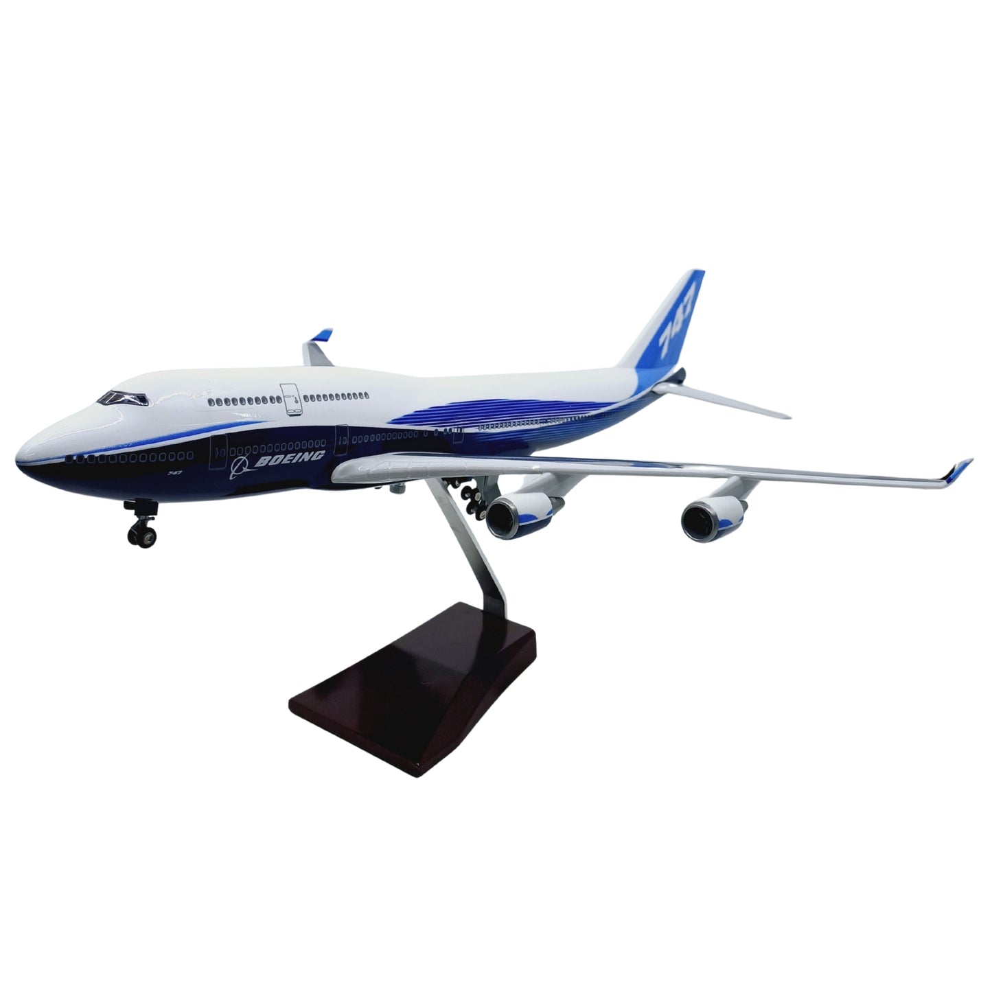 Boeing 747 Maket Model Uçak Prototip 1/160 Ölçekli (47 cm)