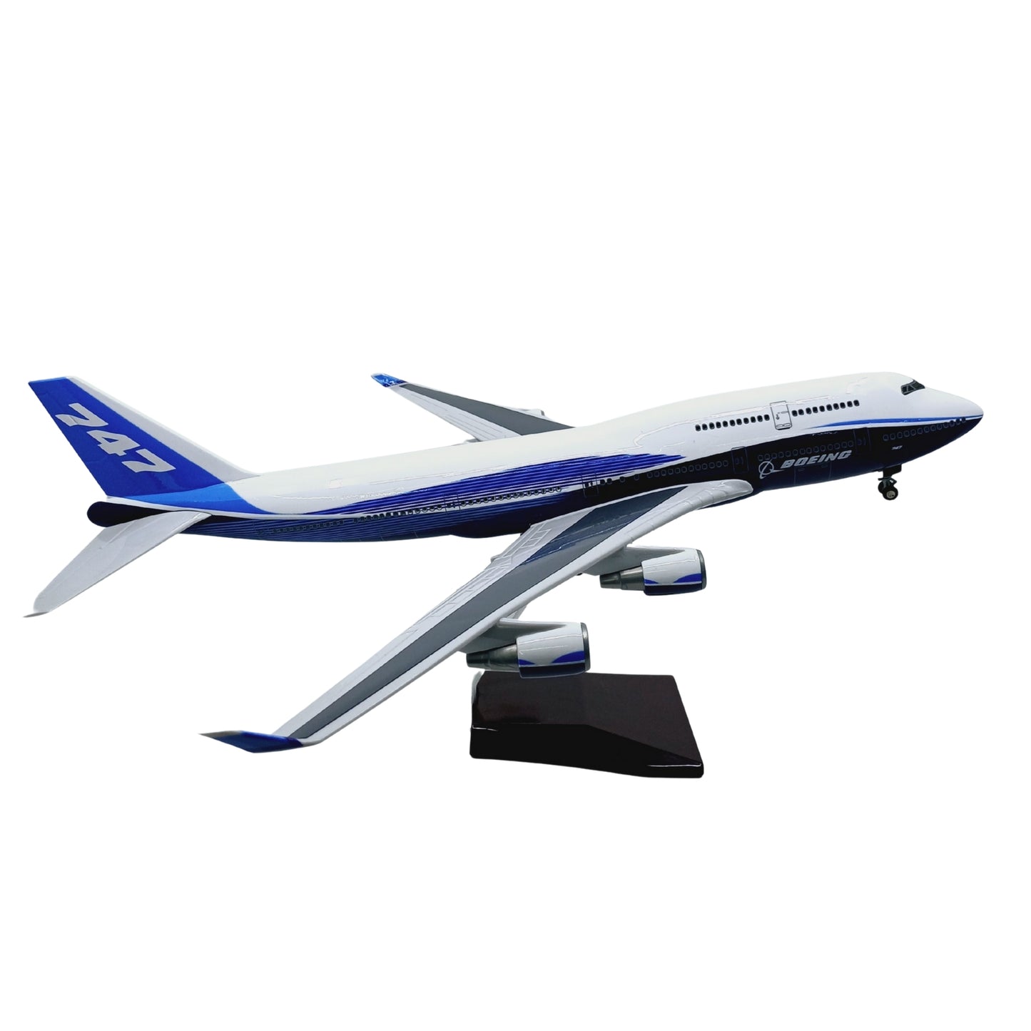 Boeing 747 Maket Model Uçak Prototip 1/160 Ölçekli (47 cm)