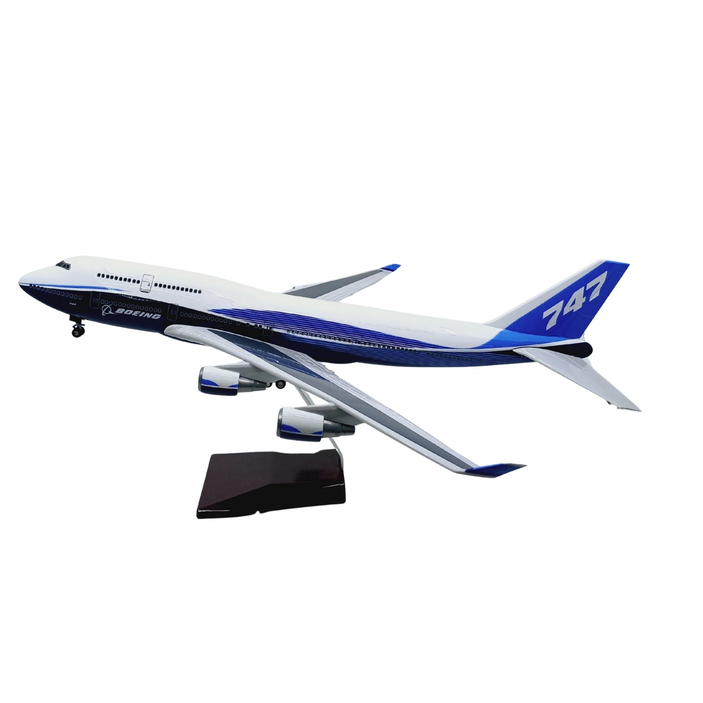 Boeing 747 Maket Model Uçak Prototip 1/160 Ölçekli (47 cm)