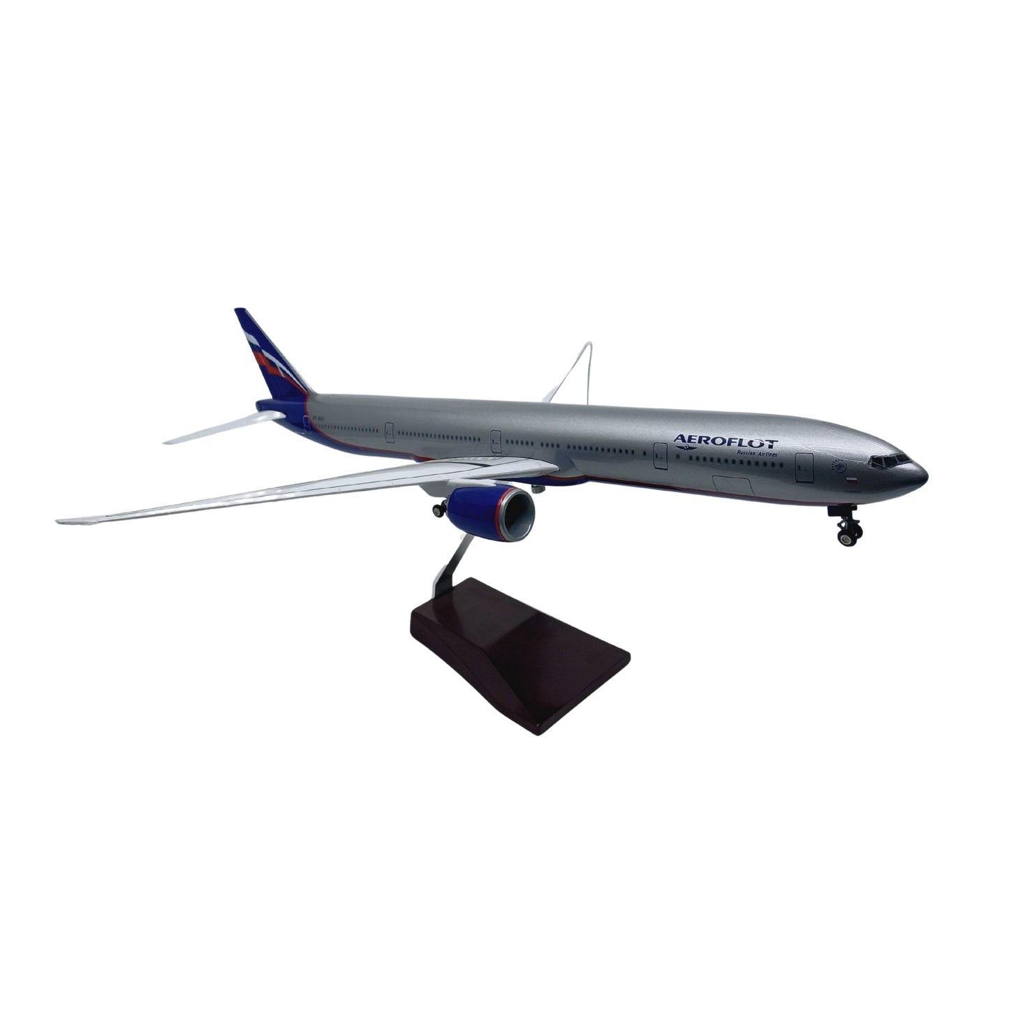 Boeing 777 Aeroflot Model Maket Uçak 1/157 Ölçekli (47 cm)