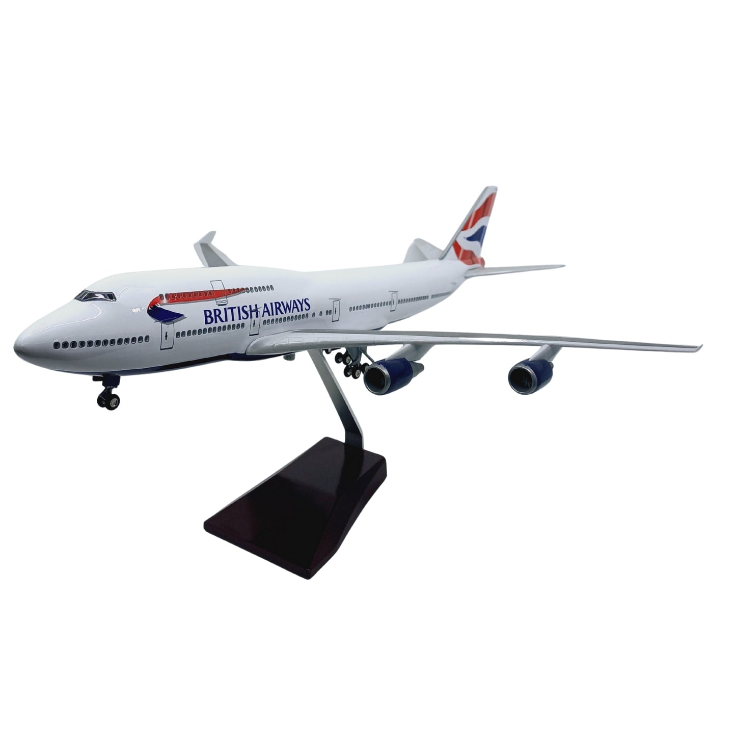 Boeing 777 British Airways Model Maket Uçak 1/157 Ölçekli (47 cm)