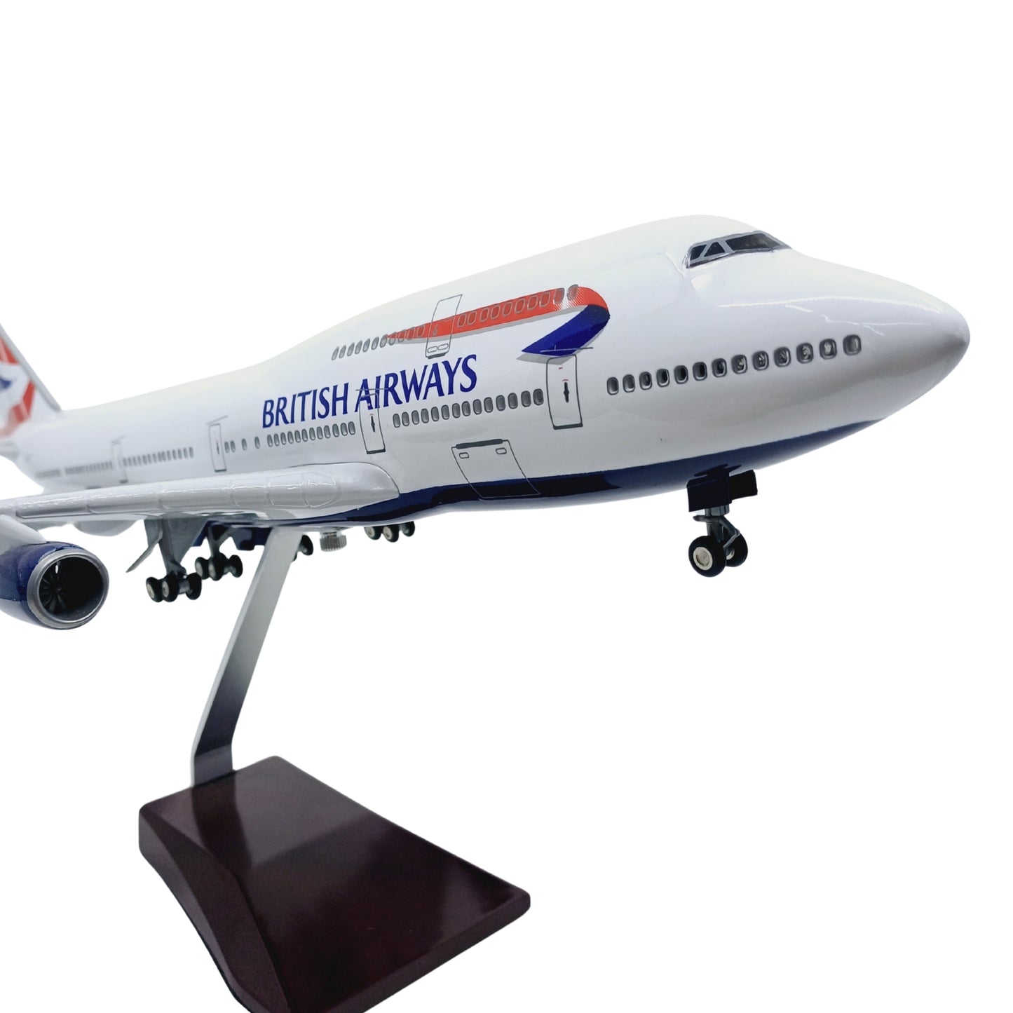 Boeing 777 British Airways Model Maket Uçak 1/157 Ölçekli (47 cm)