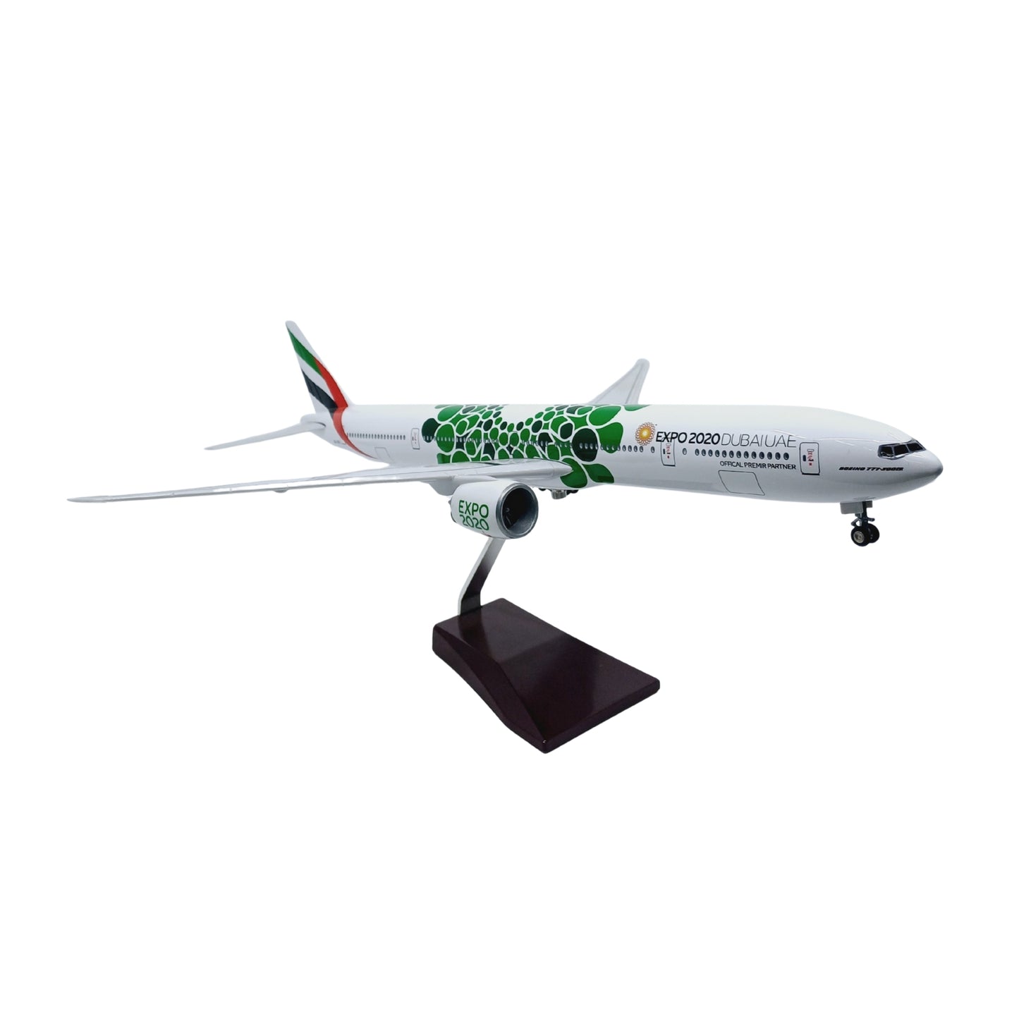 Boeing 777 Expo 2020 Dubai Model Maket Uçak (47 cm)