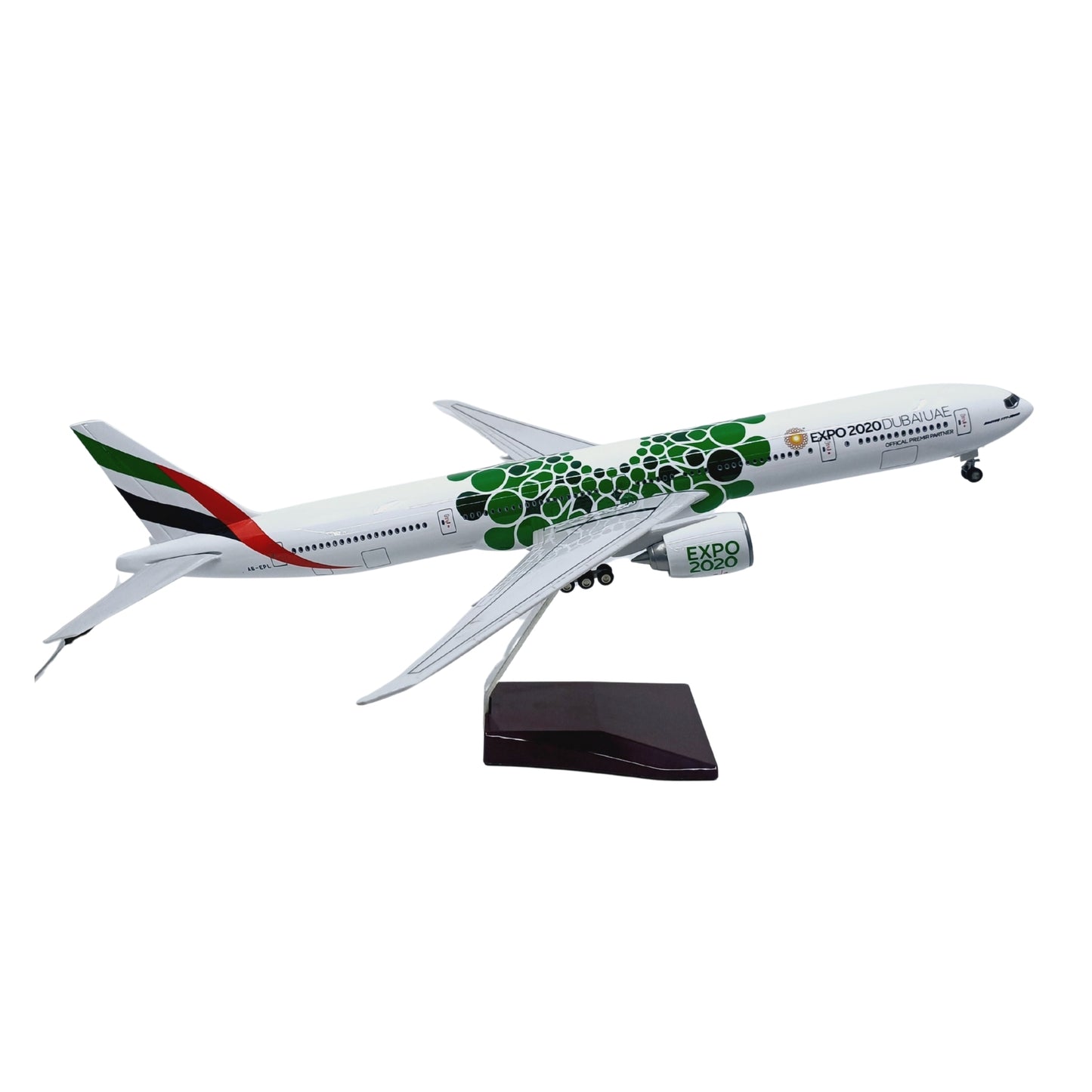 Boeing 777 Expo 2020 Dubai Model Maket Uçak (47 cm)