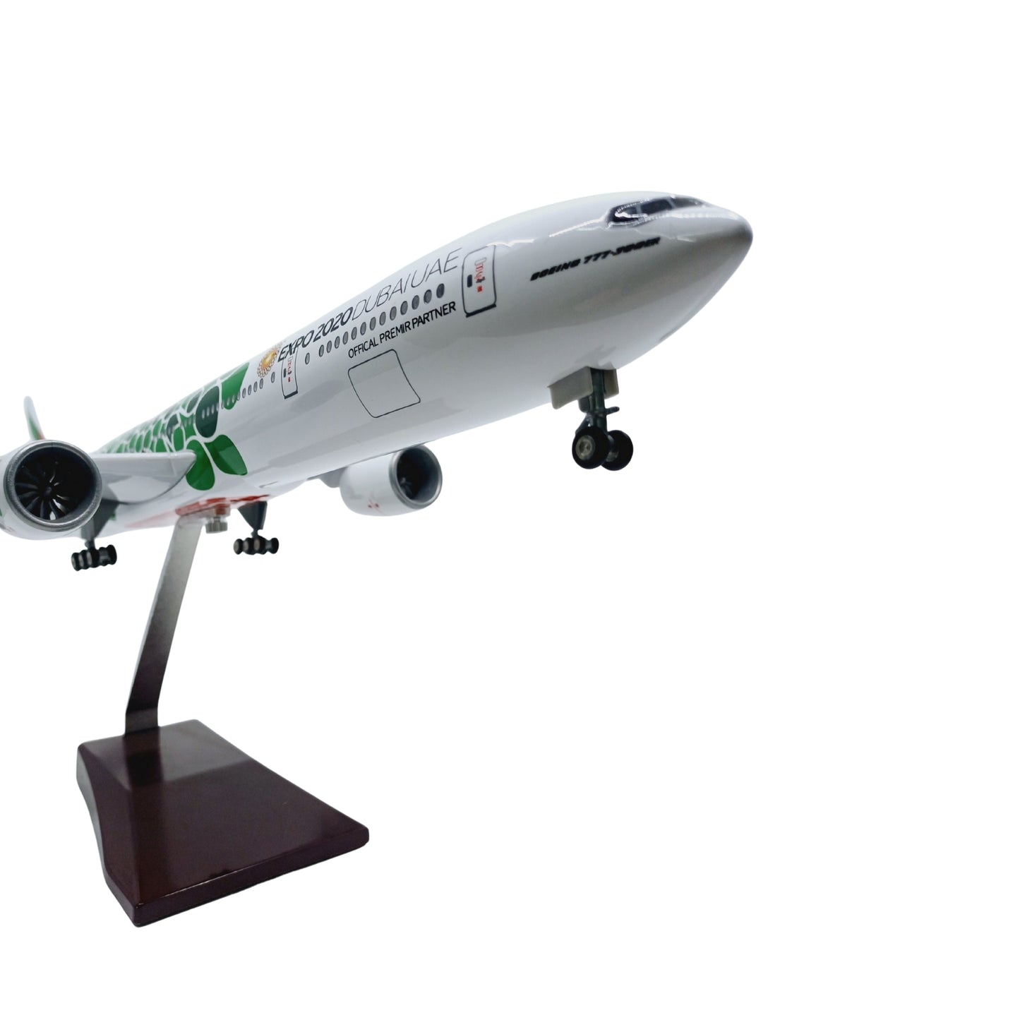 Boeing 777 Expo 2020 Dubai Model Maket Uçak (47 cm)
