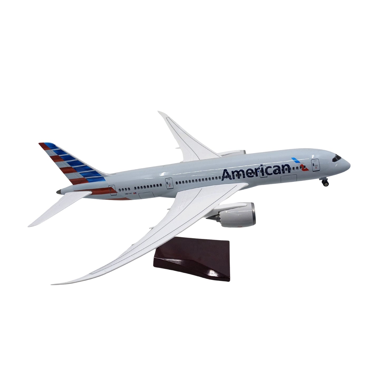 Boeing 787 American Airlines Model Maket Uçak 1/130 Ölçek (43 cm)