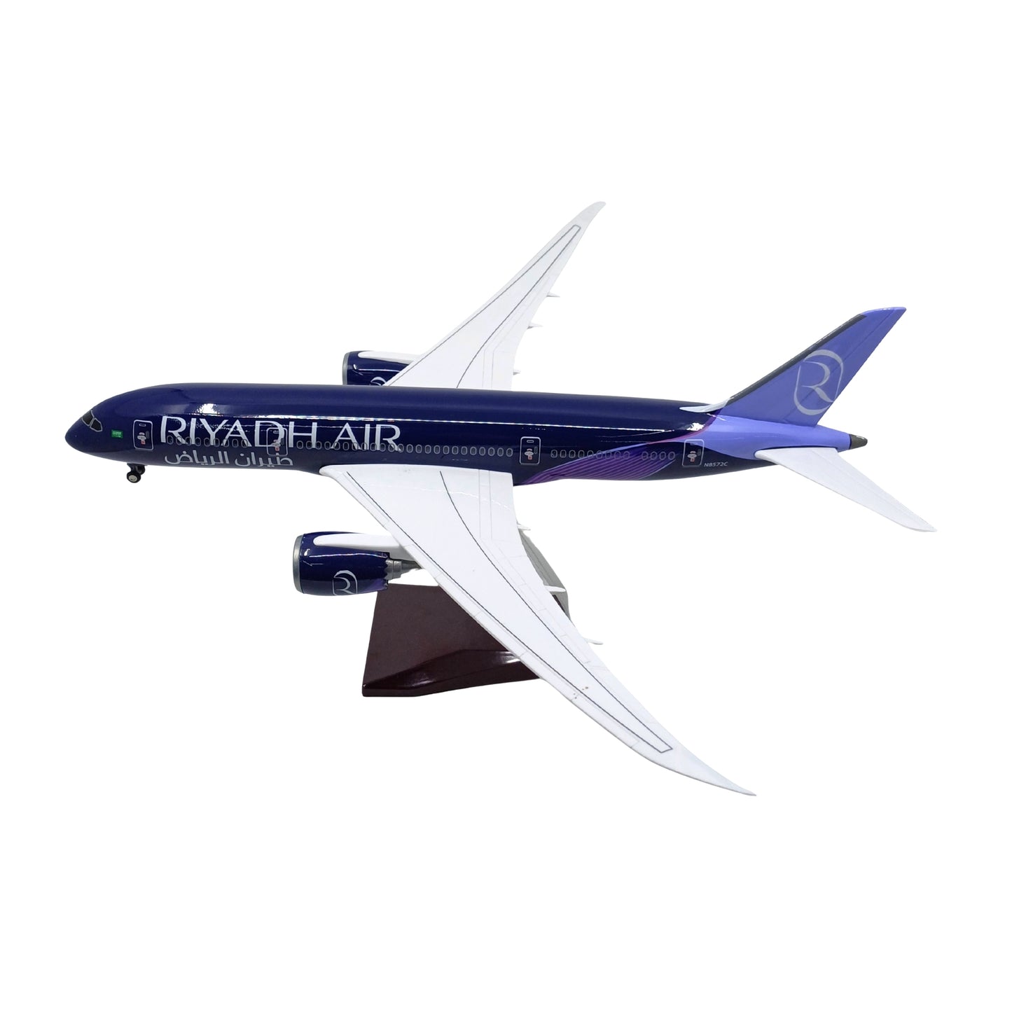 Boeing 787 Riyadh Air Model Maket Uçak 1/130 Ölçek (43 cm)