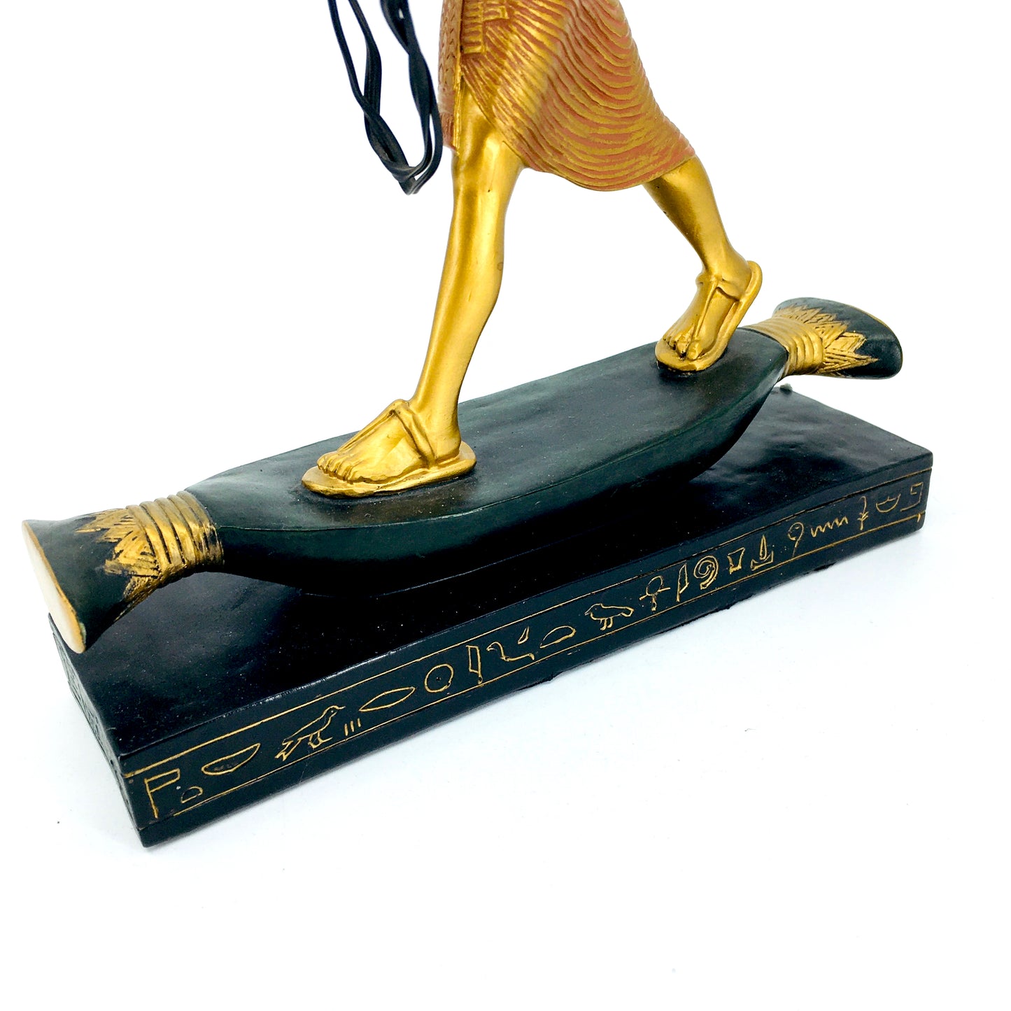 Çocuk Kral Avcı Tutankhamun Gold Renkli Biblo