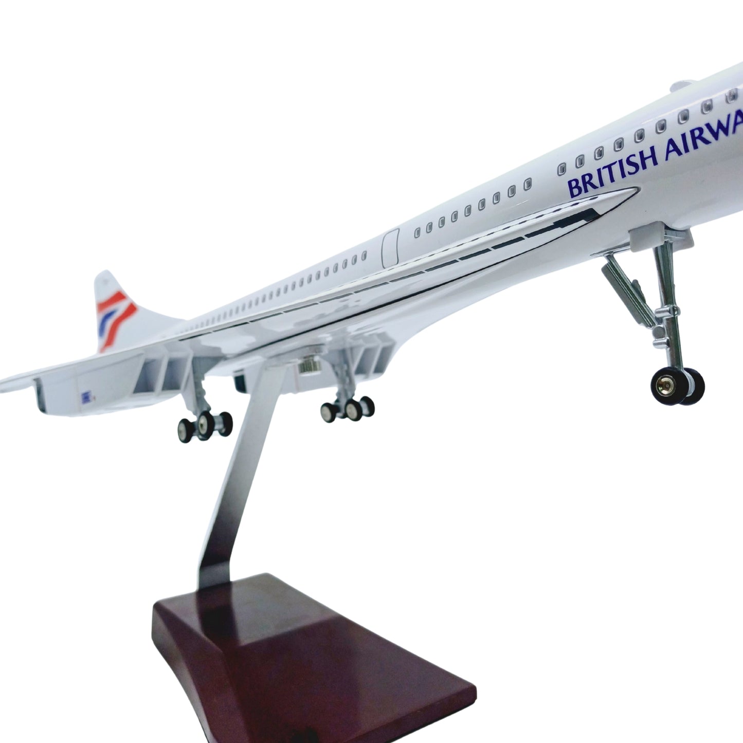 Concorde Model Maket Uçak British Airways 1/125 Ölçekli (50 cm)