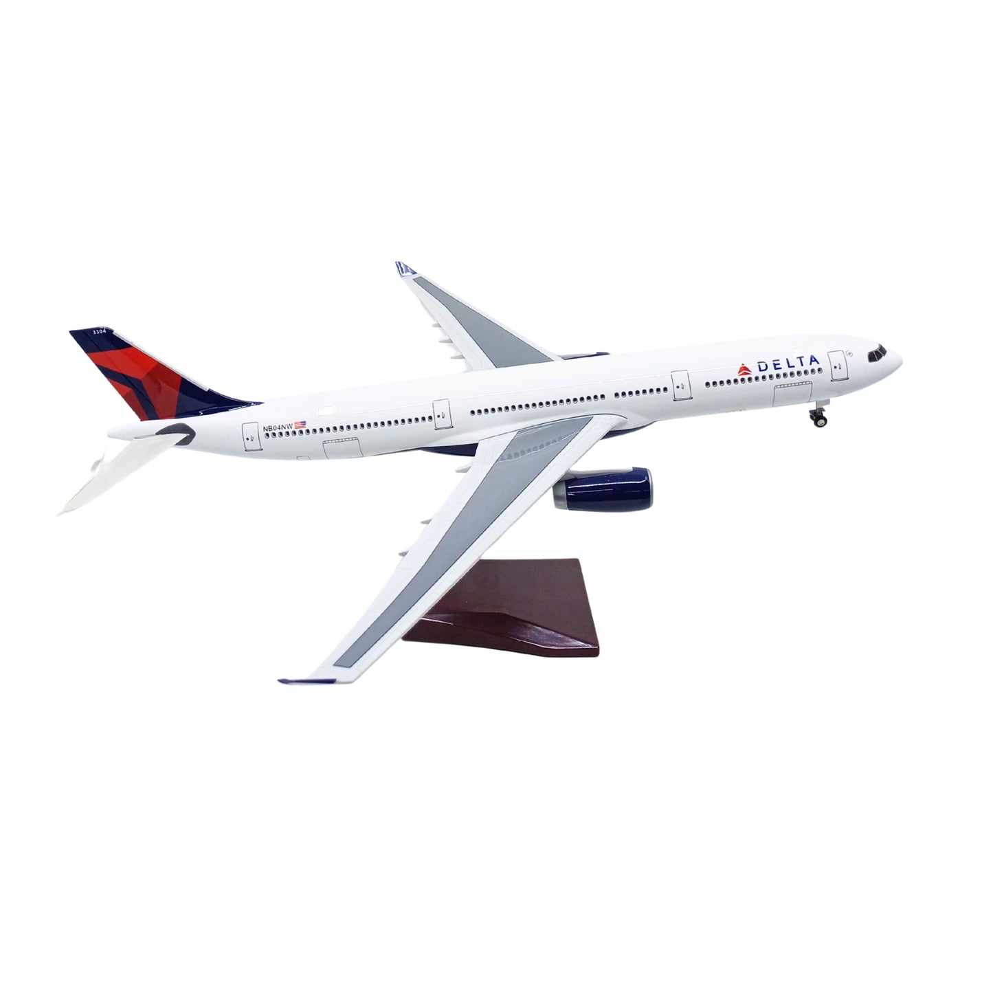 1/135 Delta Air Lines Airbus A330 Model Uçak