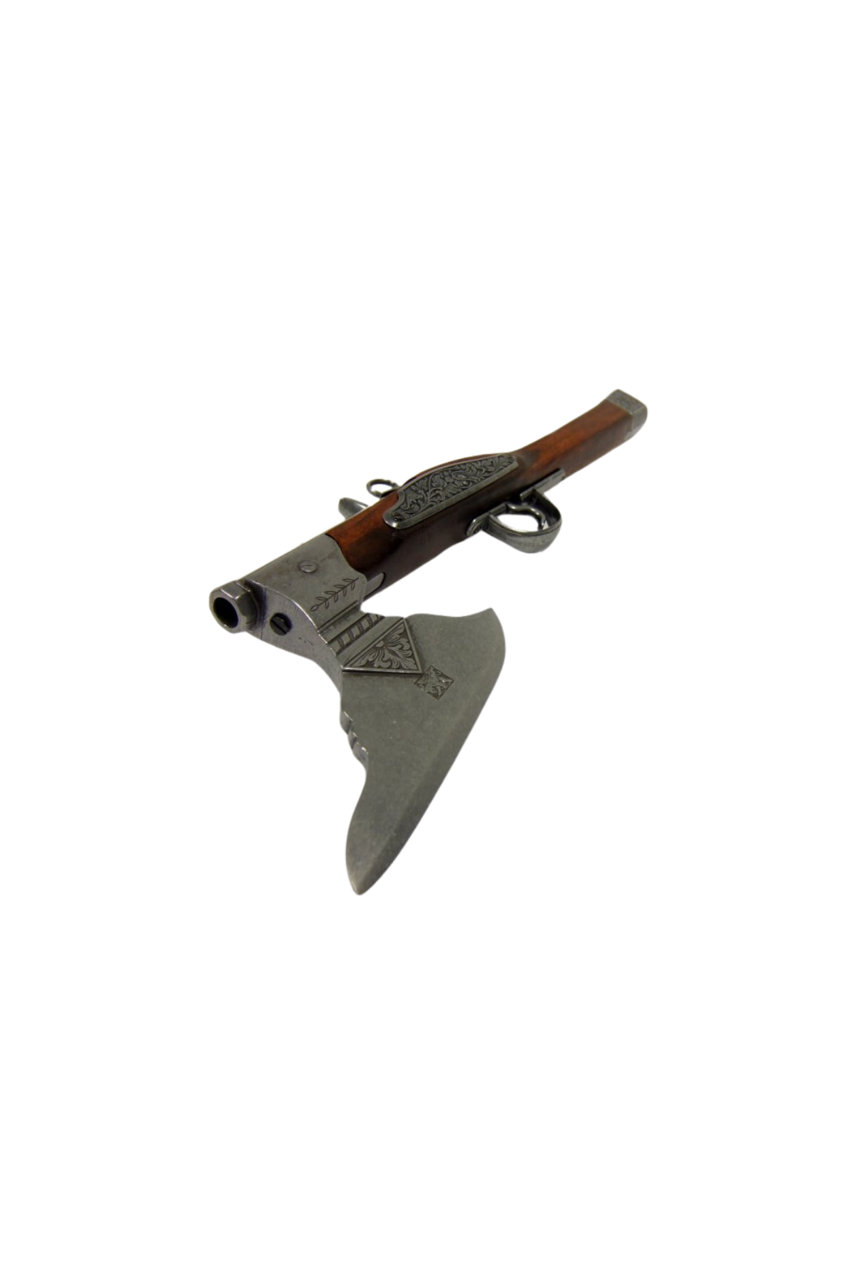 Denix 17. Yüzyıl Alman Çakmaktaşlı Baltalı Model Tabanca