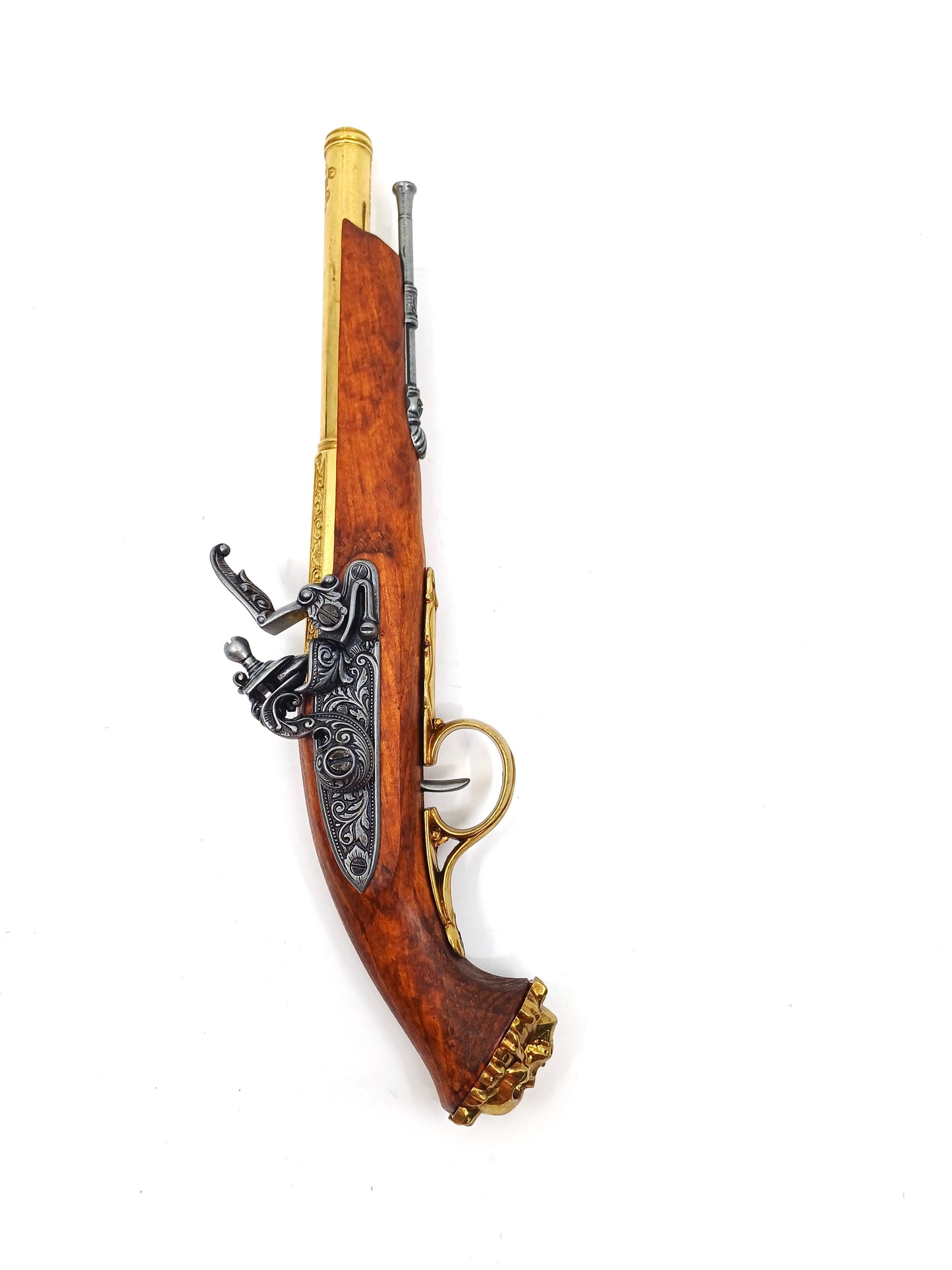 Denix 18. Yüzyıl Çakmaklı Korsan Tabancası Replikası - 36 cm