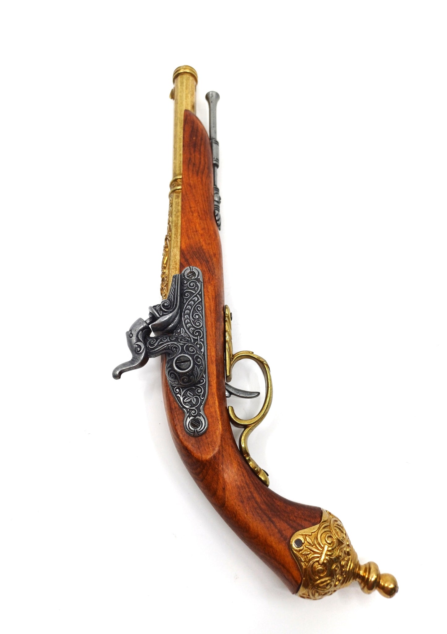 Denix 1825 İtalyan Brescia Percussion Tabanca Replikası - 38 cm