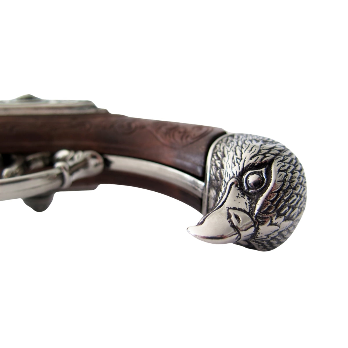 Denix 4 Namlulu Korsan Çakmaklı Tabanca Replikası – 18. Yüzyıl