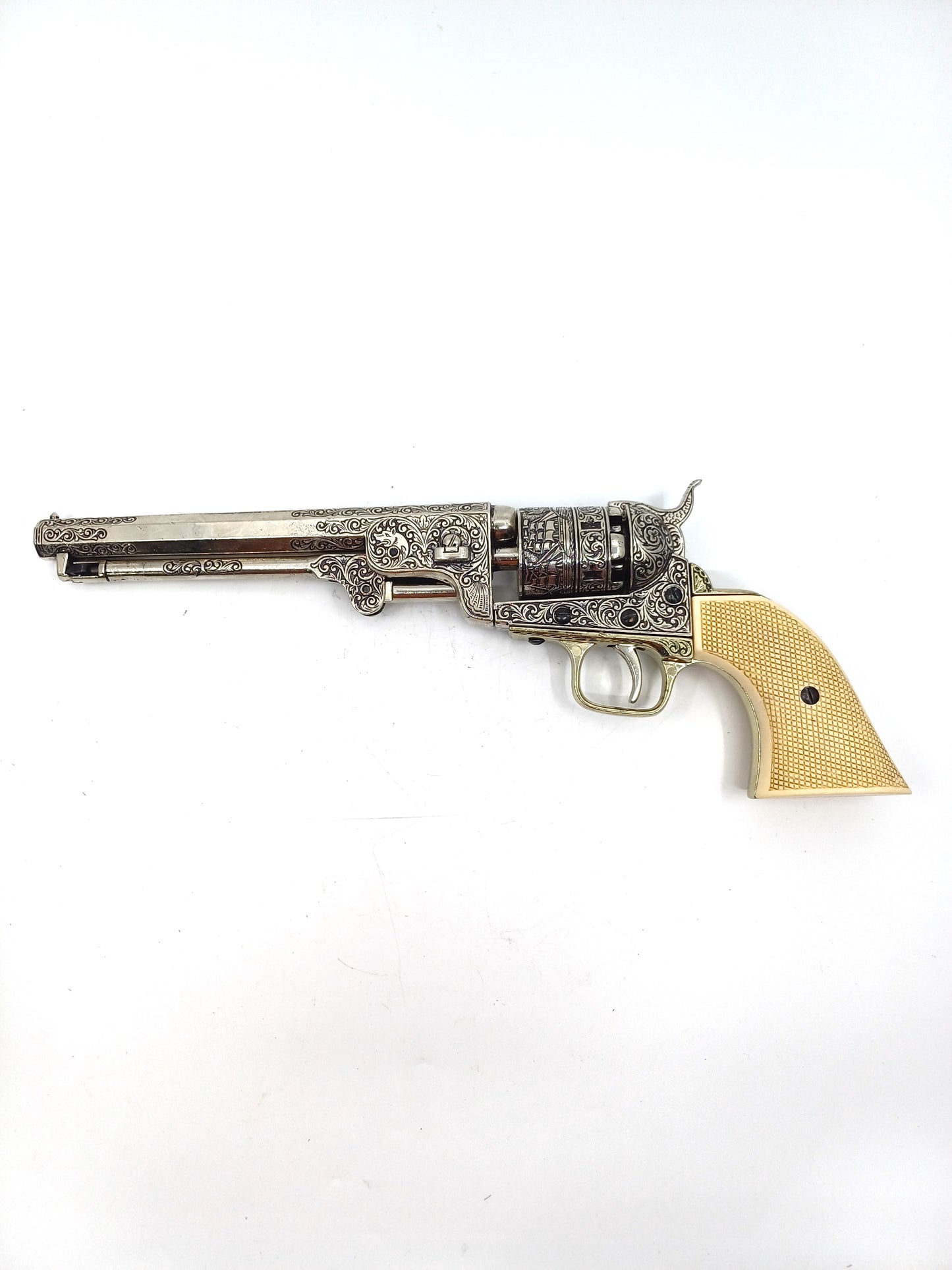 Denix Amerikan İç Savaşı Donanma Modeli Koleksiyonluk Revolver Tabanca – USA 1851