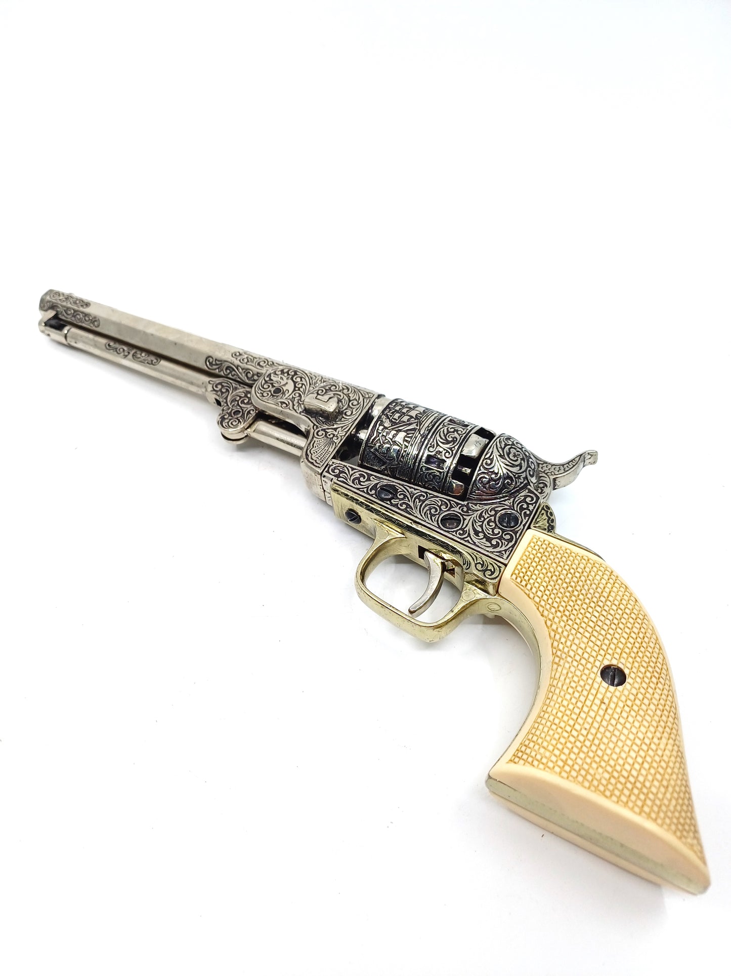 Denix Amerikan İç Savaşı Donanma Modeli Koleksiyonluk Revolver Tabanca – USA 1851