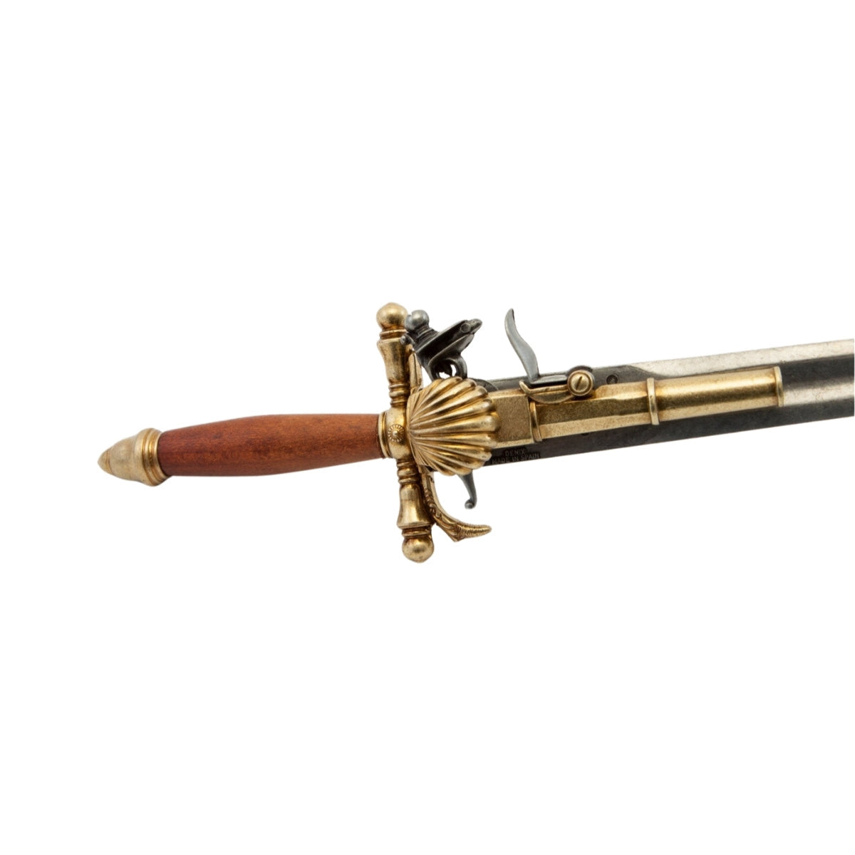 Denix Bıçaklı Çakmaklı Tabanca Replikası – FRANSA 18. Yüzyıl