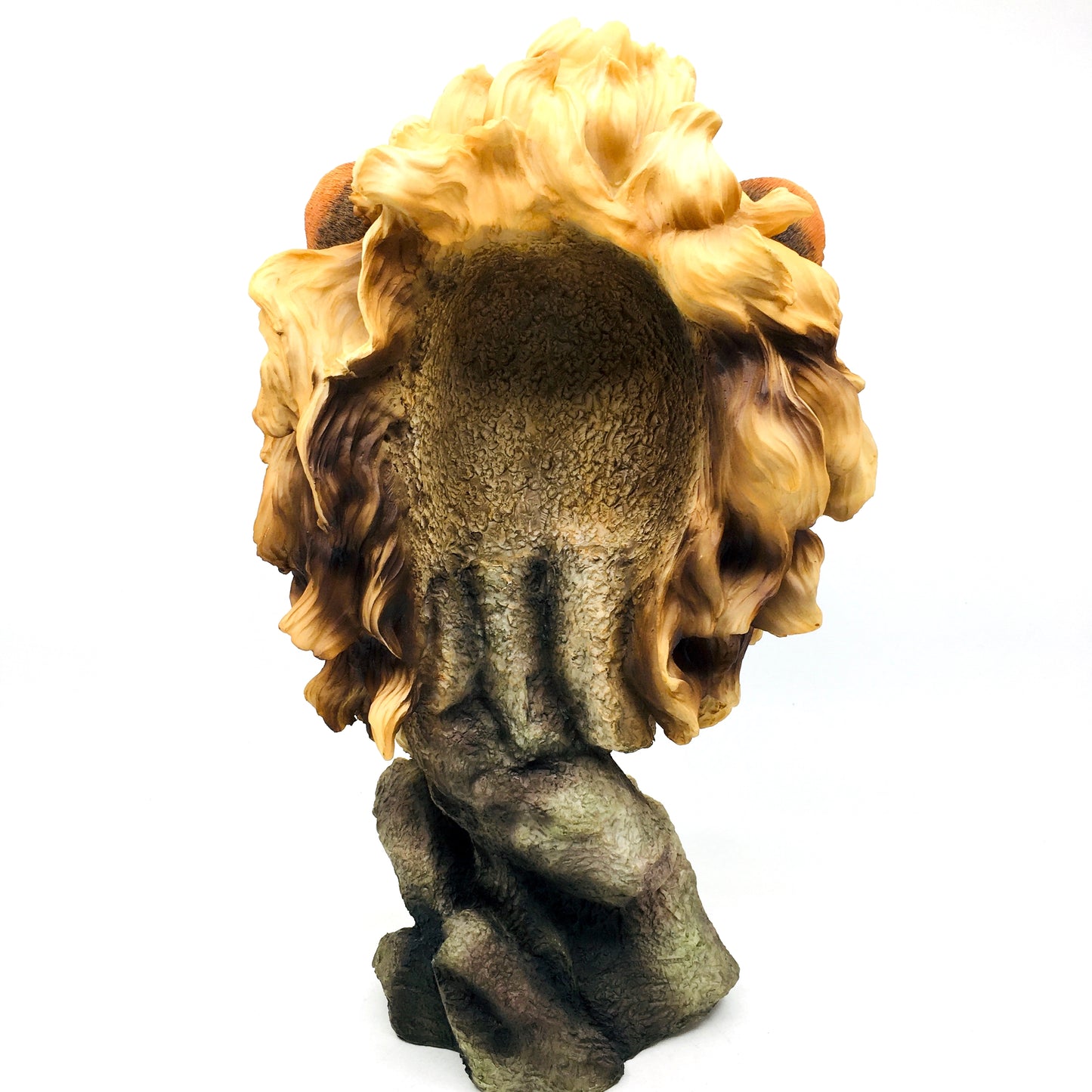 Erkek Yeleli Aslan Başı Büstü