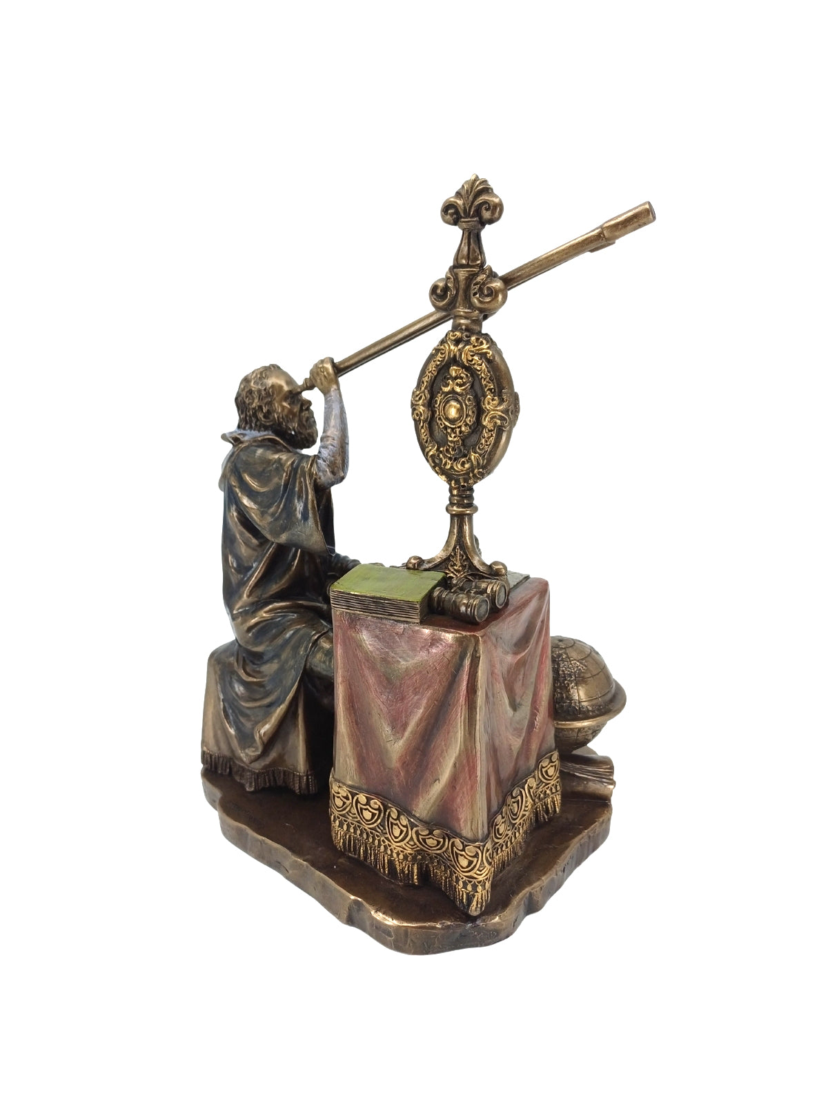 Galileo Galilei Biblo Heykel – 21 cm - Veronese Design
