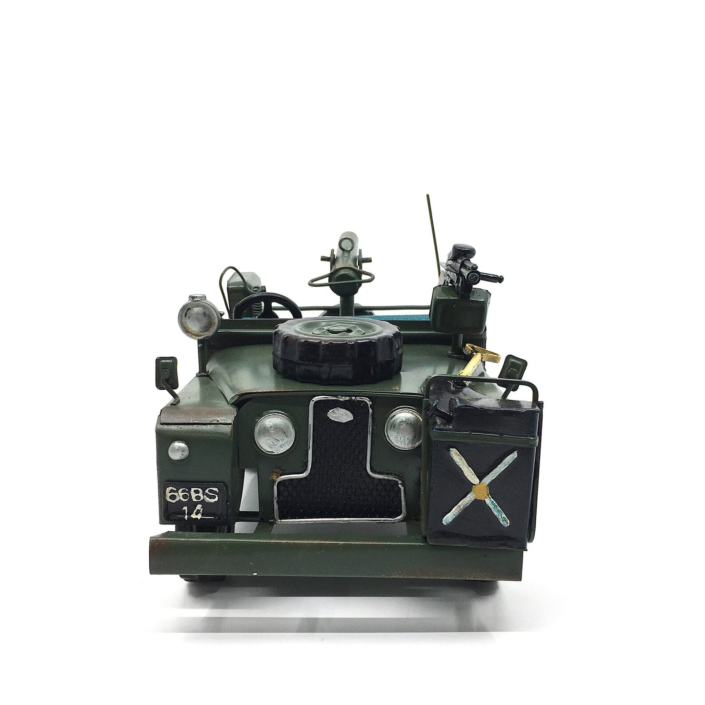 World War II İngiliz Dekoratif Metal Askeri Araç