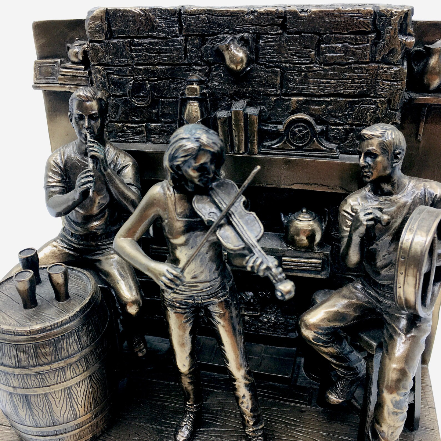 Müzik Yapan Caz Grubu Koleksiyonluk Biblo